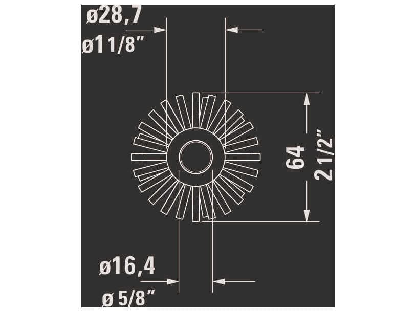 Duravit Starck T Brush Head