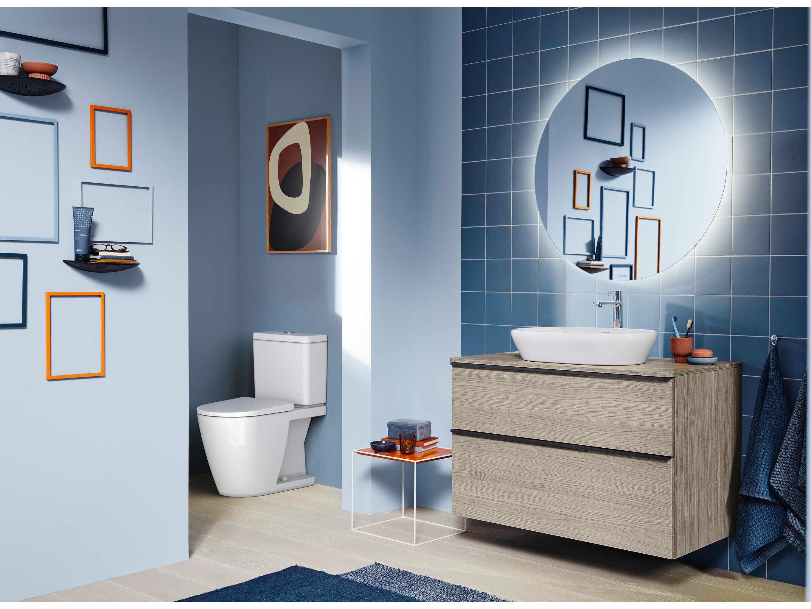 Duravit D-neo 15'' Ceramic White High Gloss - Plastic Hinges