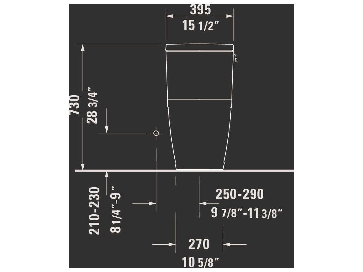 Duravit D-neo 16'' Ceramic White High Gloss Single Flush Toilet - Right Lever