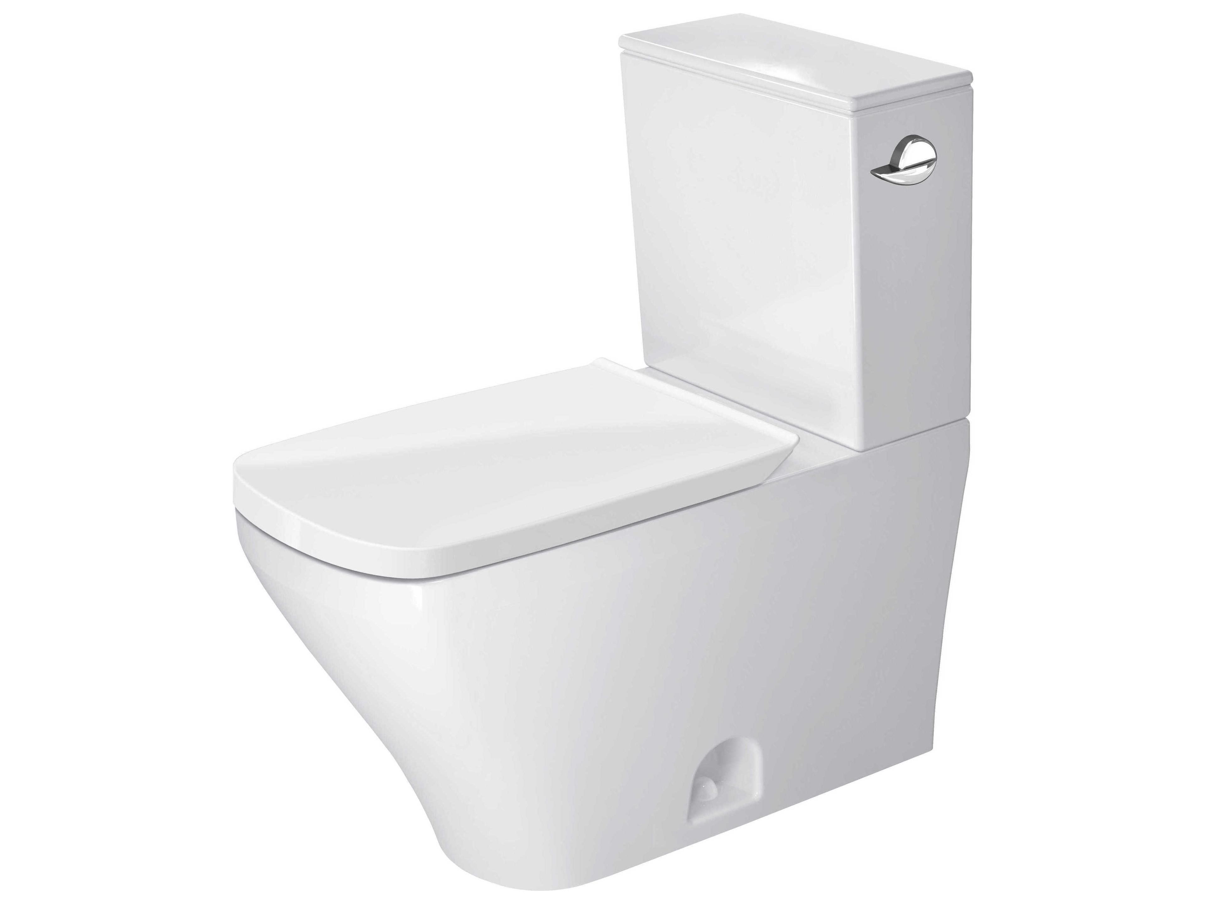 Duravit Durastyle 14'' Ceramic White Single Flush Toilet - 1 GPF