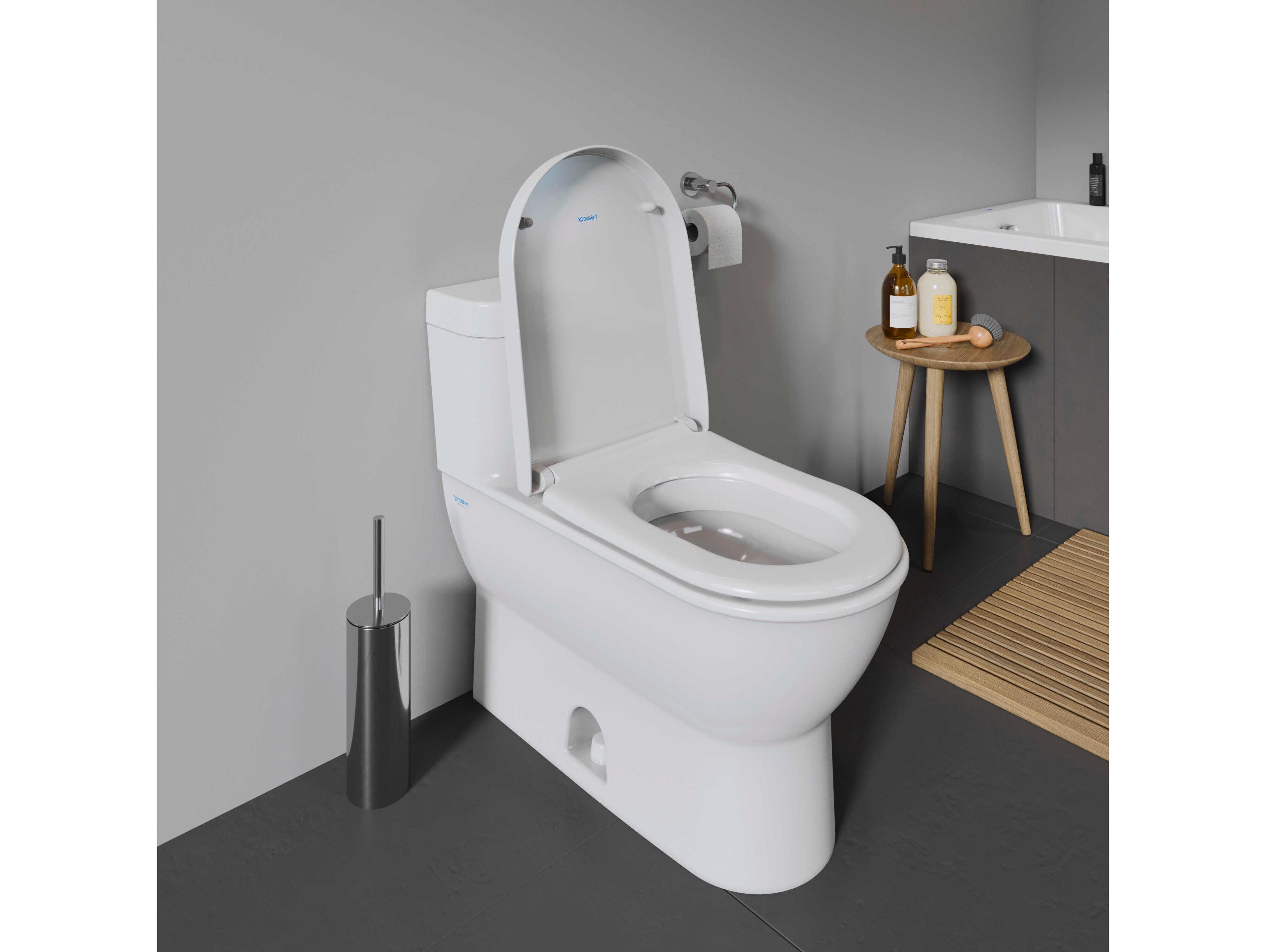 Duravit Darling 16'' Ceramic White High Gloss One-Piece Toilet