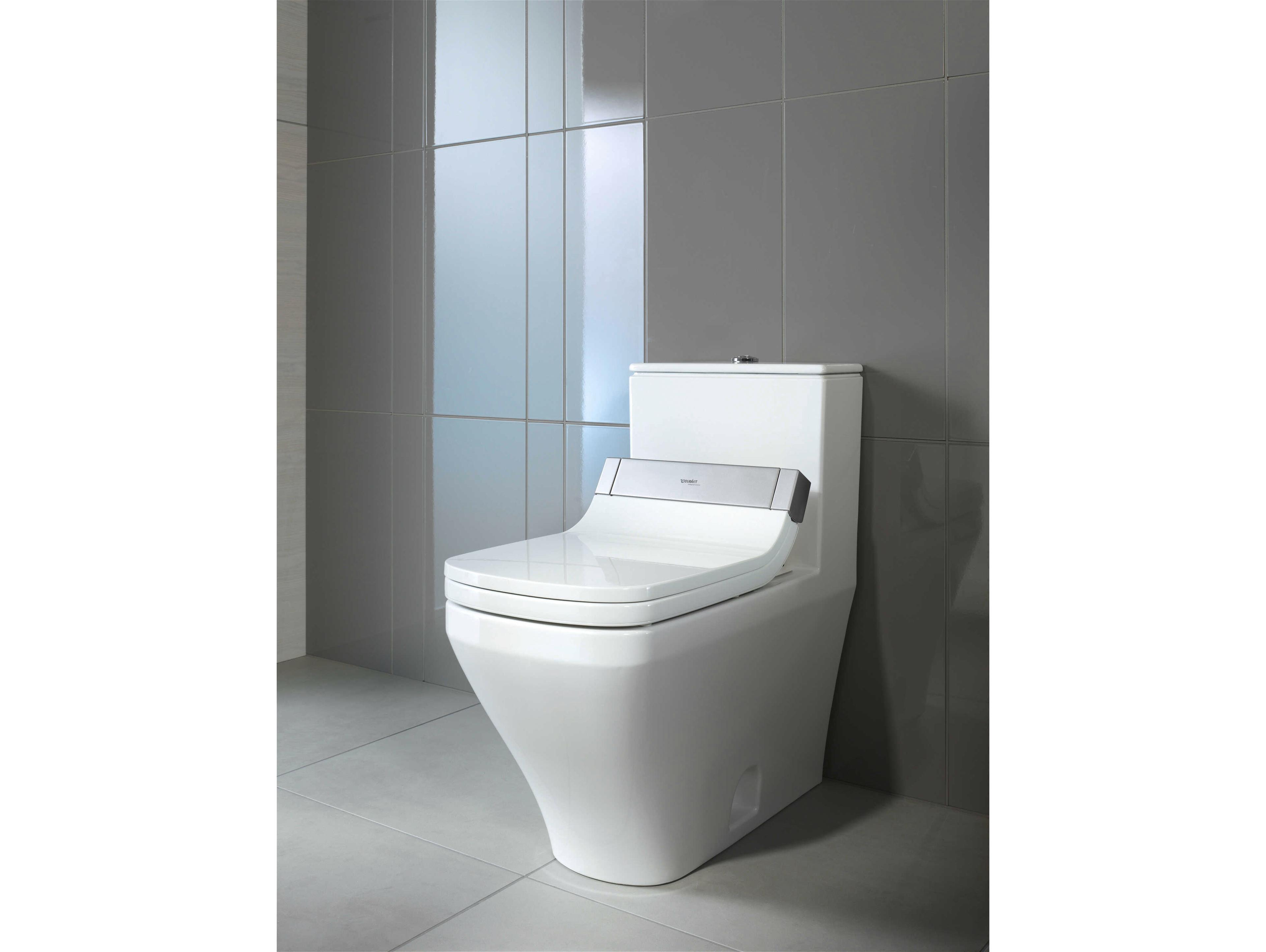 Duravit Durastyle 15'' Ceramic Dual Flush White High Gloss One-Piece Toilet