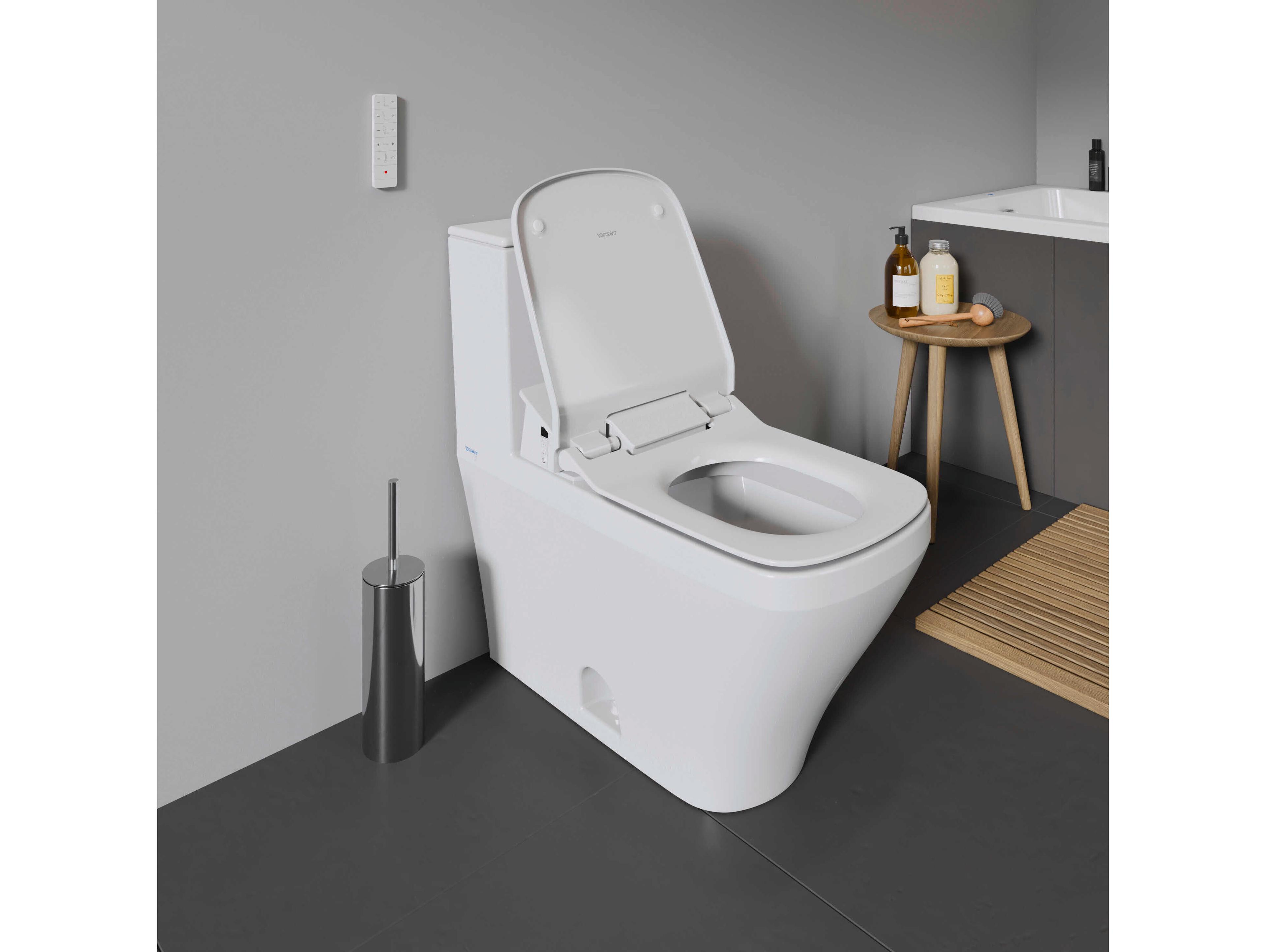 Duravit Durastyle 15'' Ceramic Dual Flush White High Gloss One-Piece Toilet