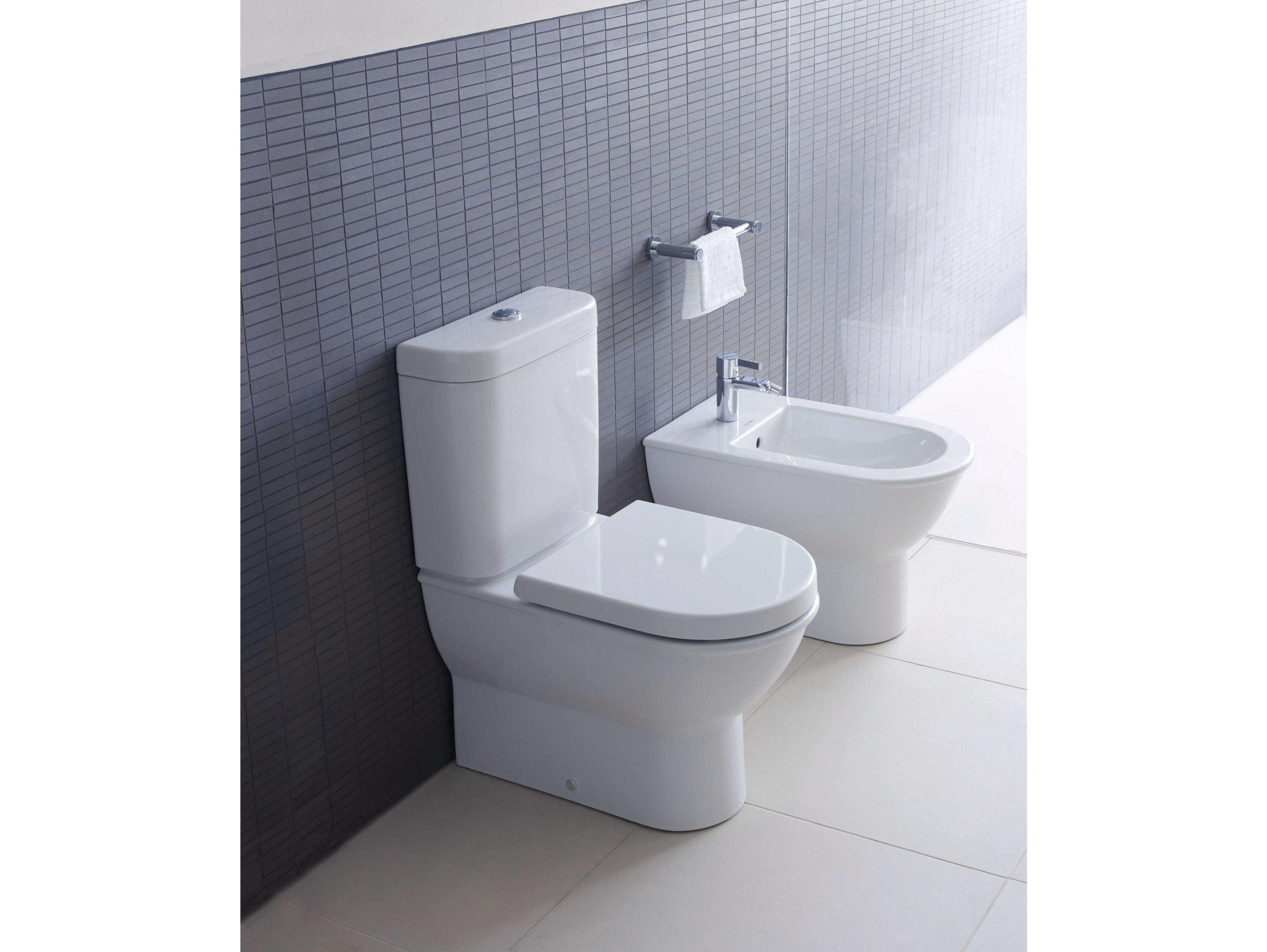 Duravit Darling 15'' White High Gloss Wall-Mounted Bidet with 1 Faucet Hole