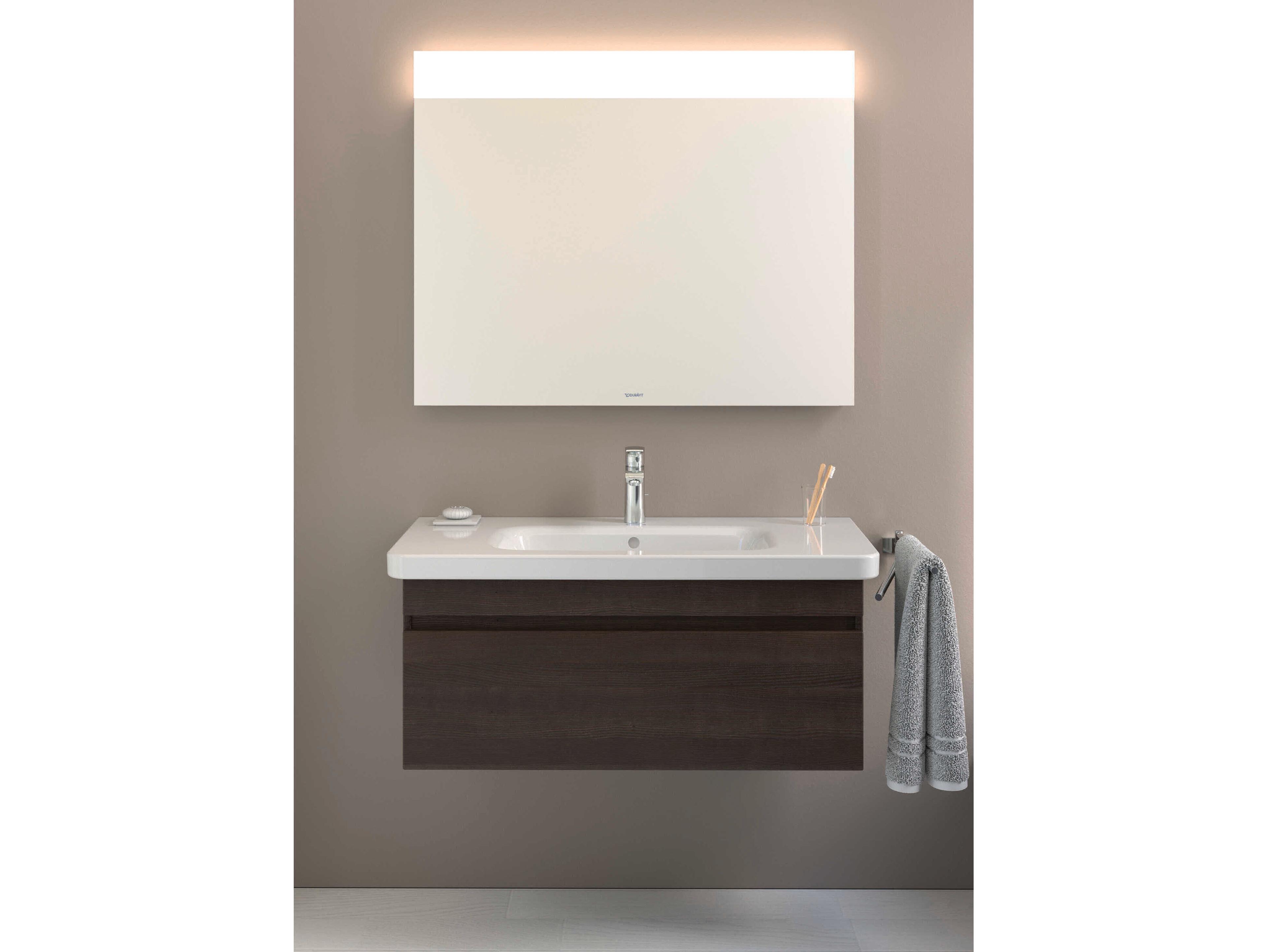 Duravit Durastyle 40'' Ceramic White High Gloss Sink with 1 Faucet Hole