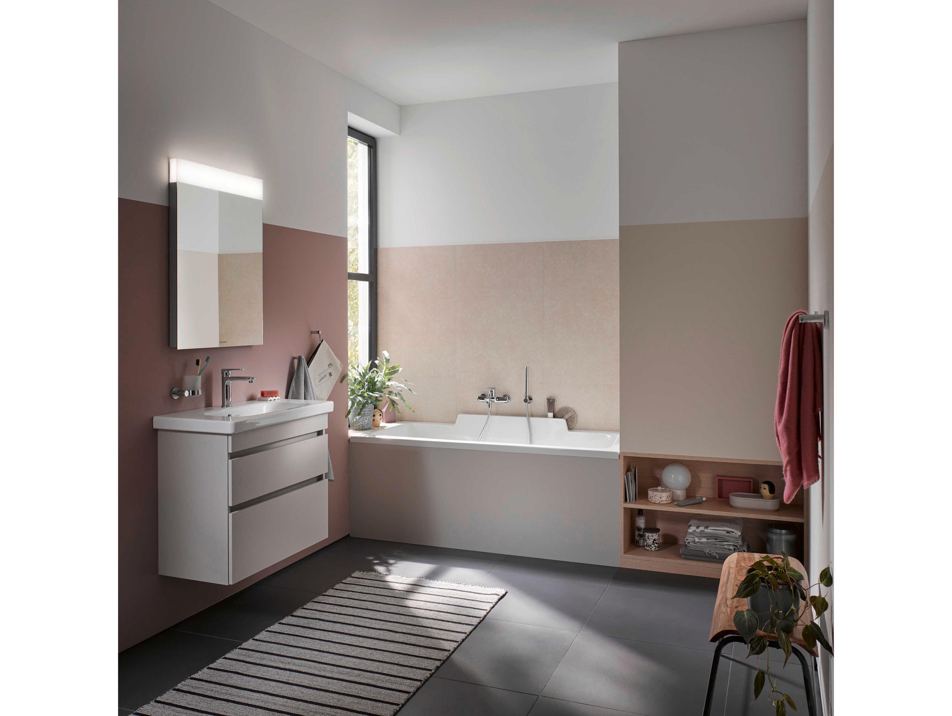 Duravit Durastyle 31'' Ceramic White High Gloss Sink with 1 Faucet Hole