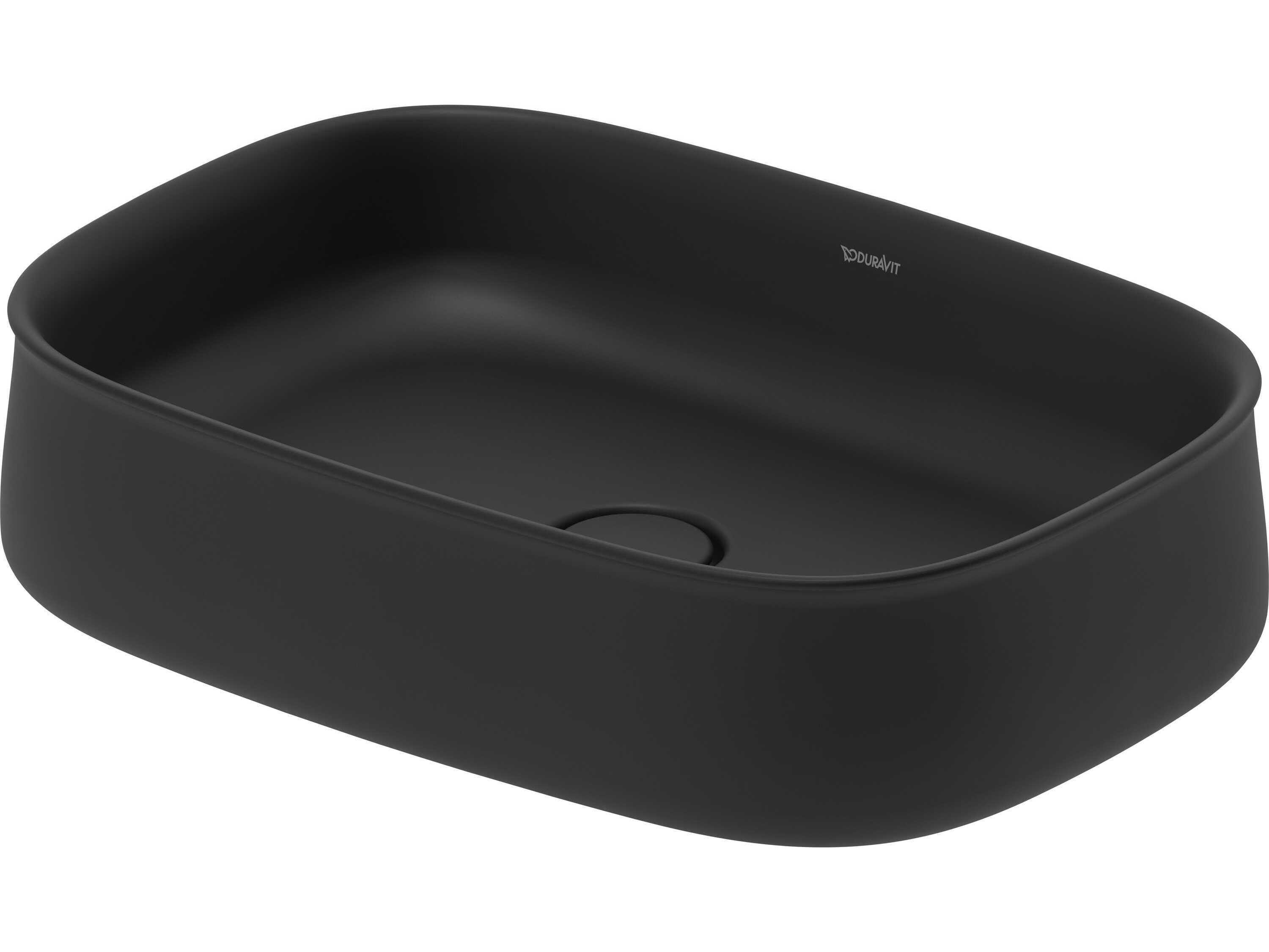 Duravit Zencha 22'' Anthracite Matte Washbowl Sink