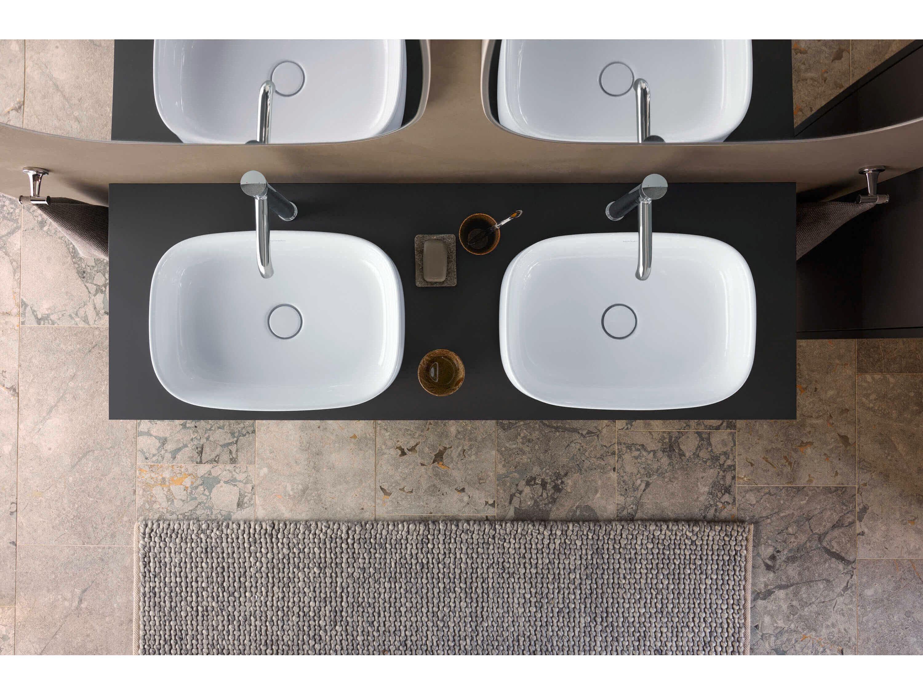 Duravit Zencha 22'' White Satin Matte Washbowl Sink