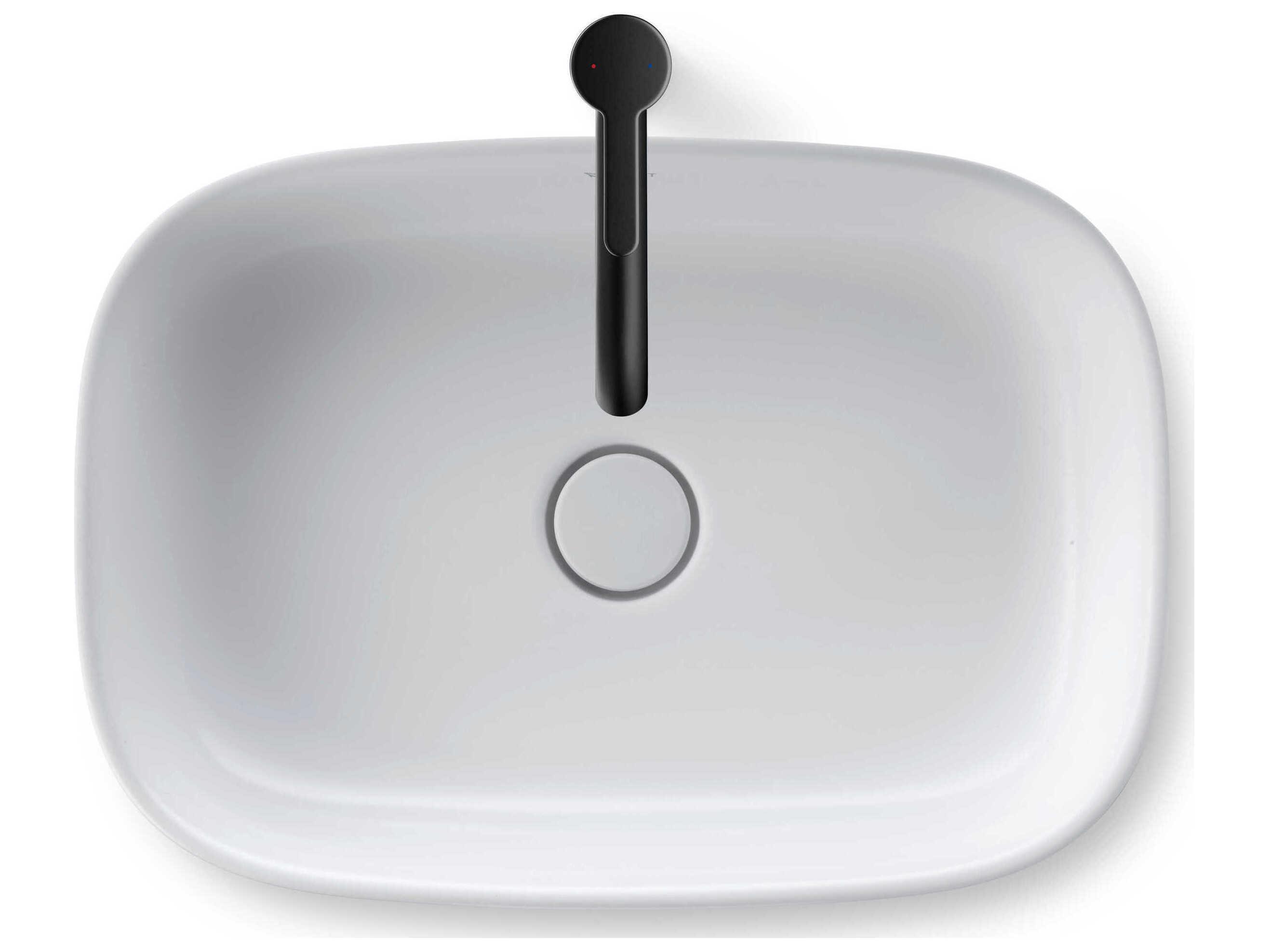 Duravit Zencha 22'' White Satin Matte Washbowl Sink