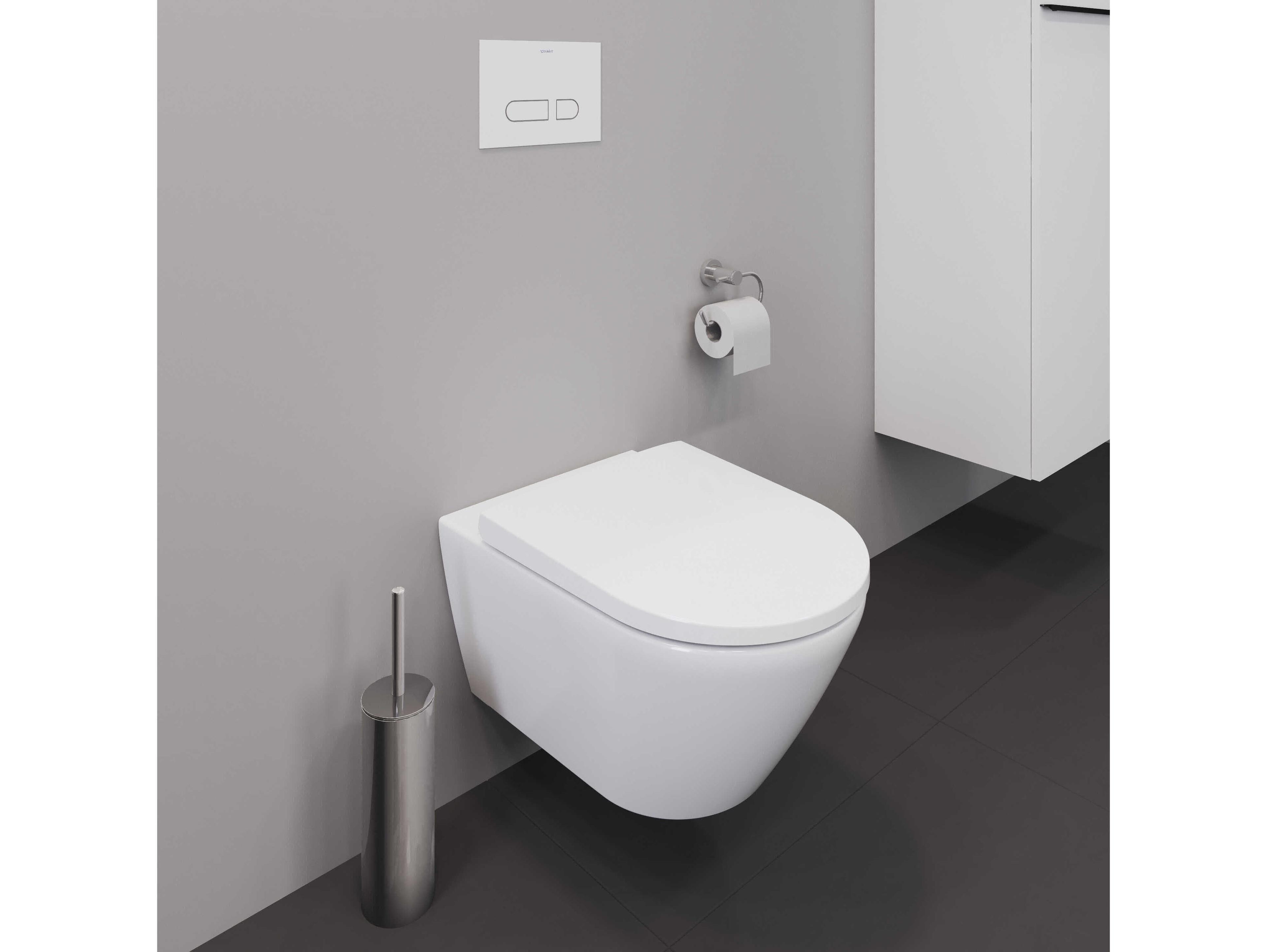 Duravit D-neo 15'' Ceramic White High Gloss Wall Mounted Toilet -  1.27 GFP
