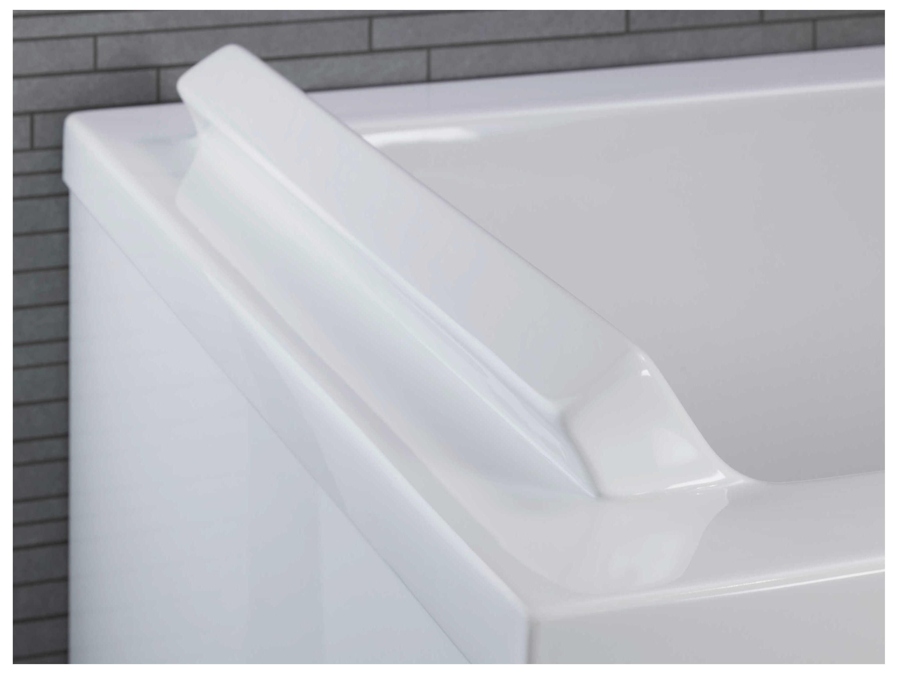 Duravit Starck 67'' Acrylic White Matt Drop-In Bathtub