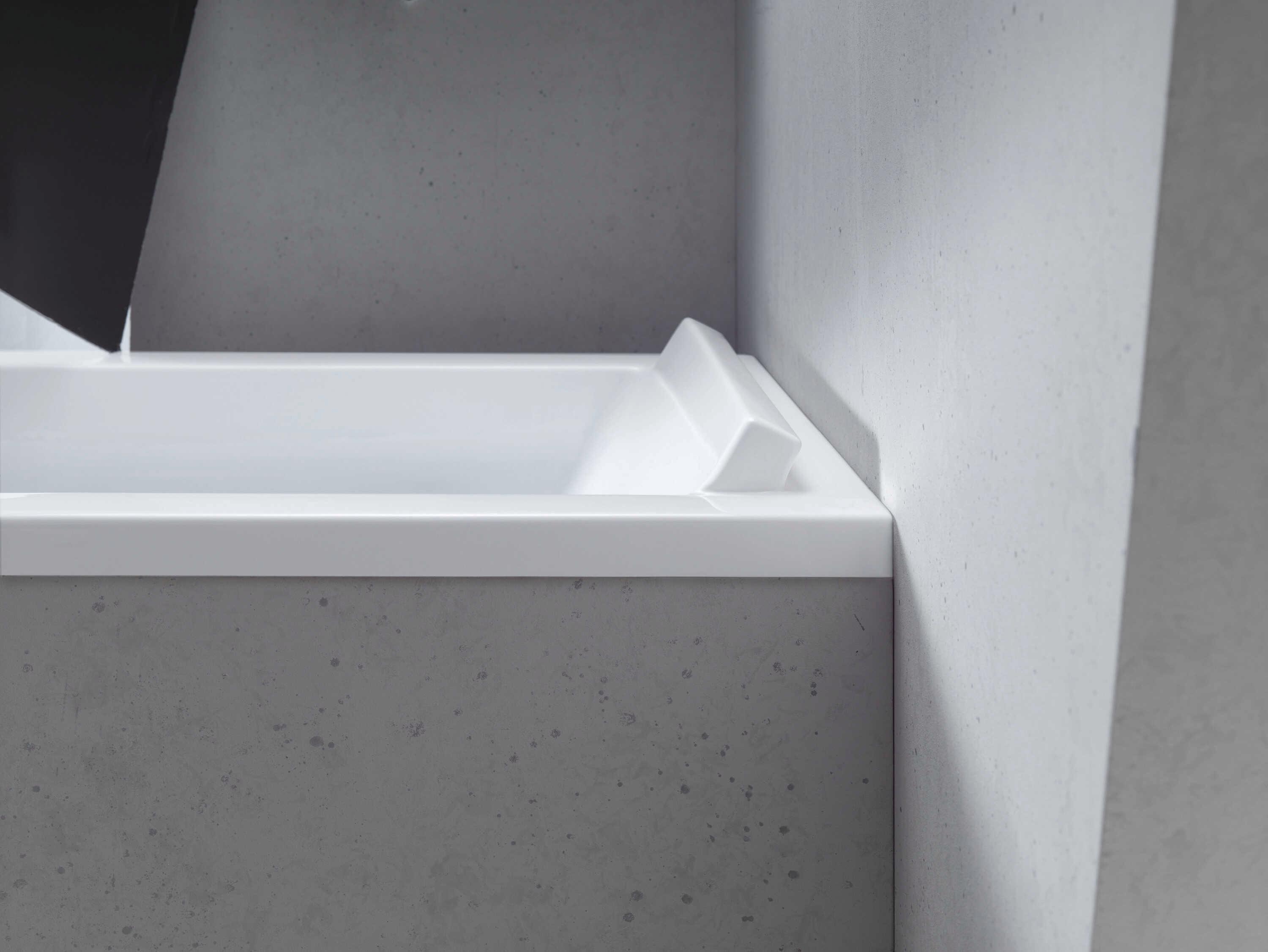 Duravit Starck 67'' Acrylic White Matt Drop-In Bathtub