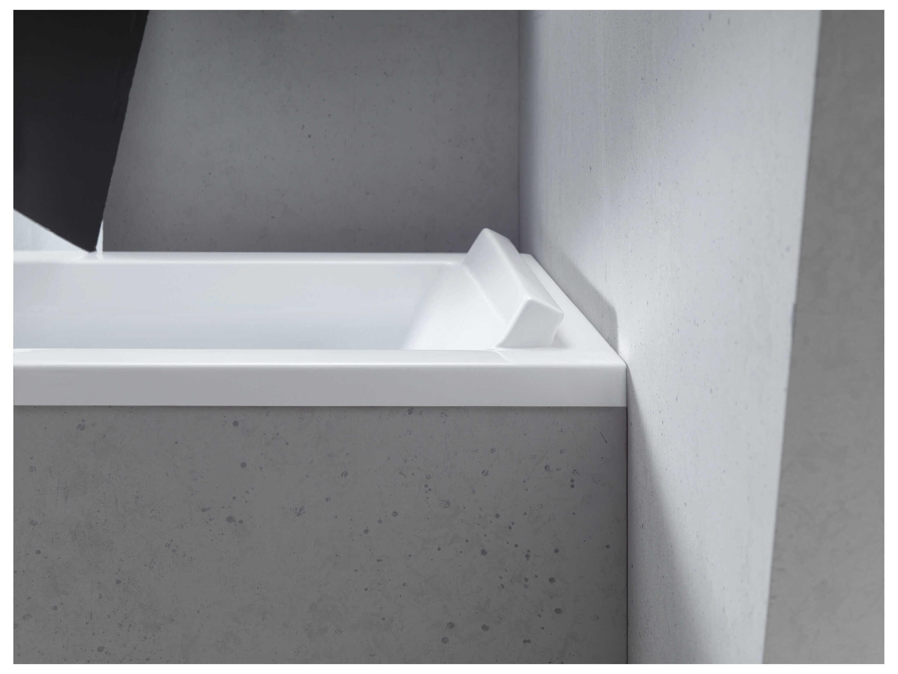 Duravit Starck 71'' Acrylic White Matt Drop-In Bathtub