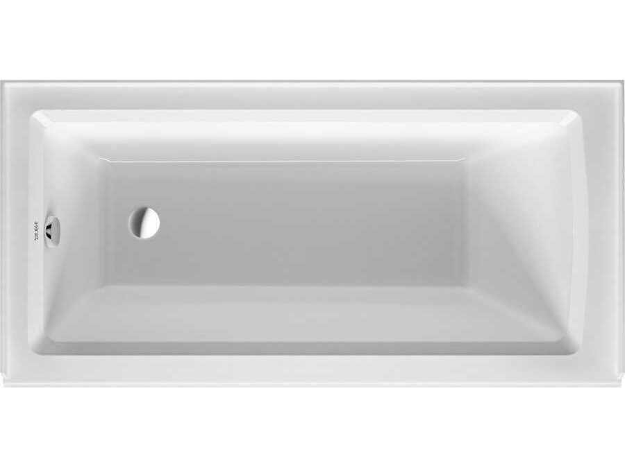 Duravit Architec 60'' White Bathtub - Left oriented drain