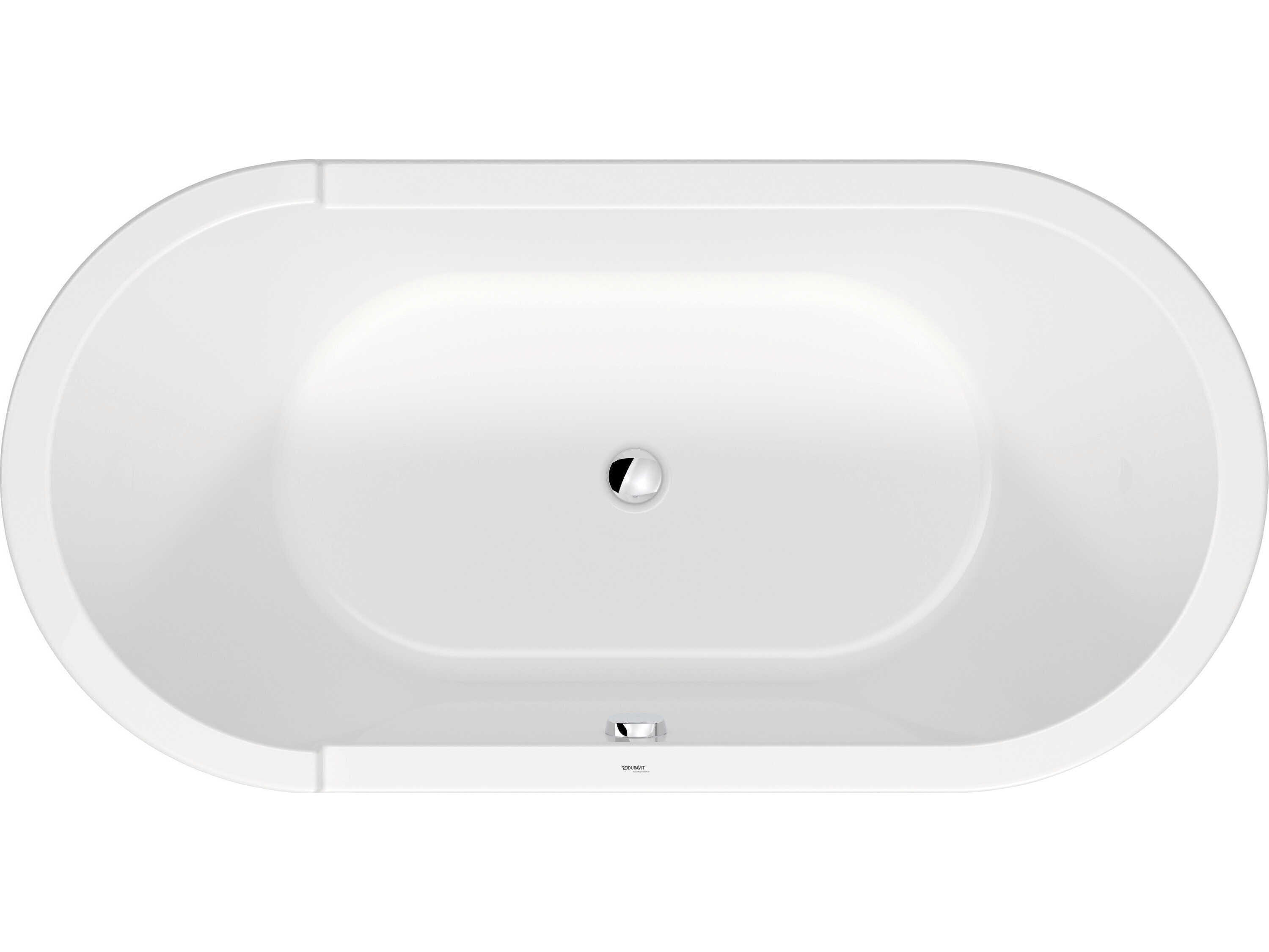Duravit Starck 63'' Acrylic White Matt Drop-In Bathtub