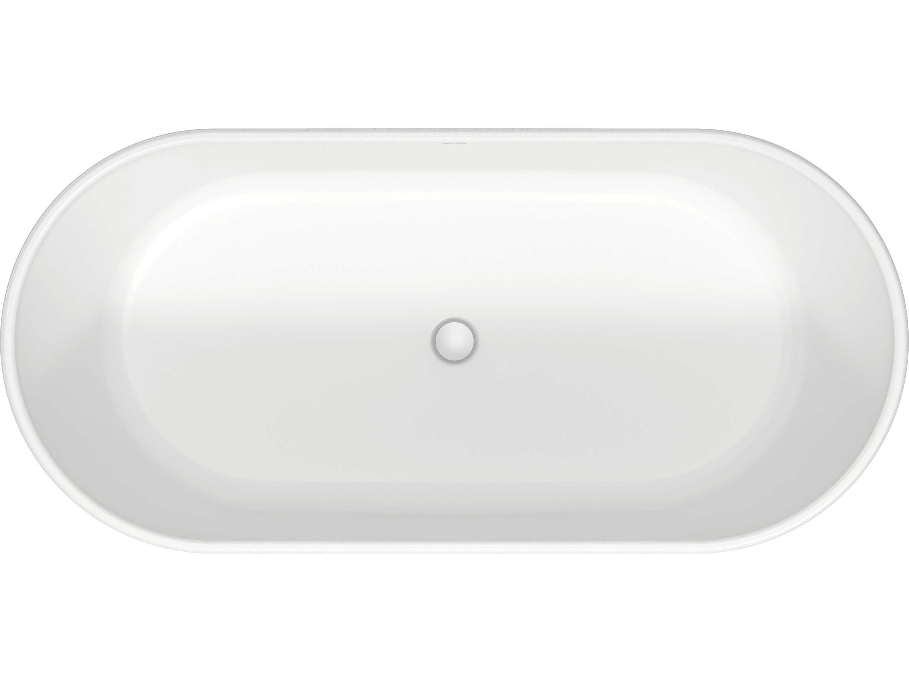 Duravit D_Neo 63" Freestanding White Matt Bathtub