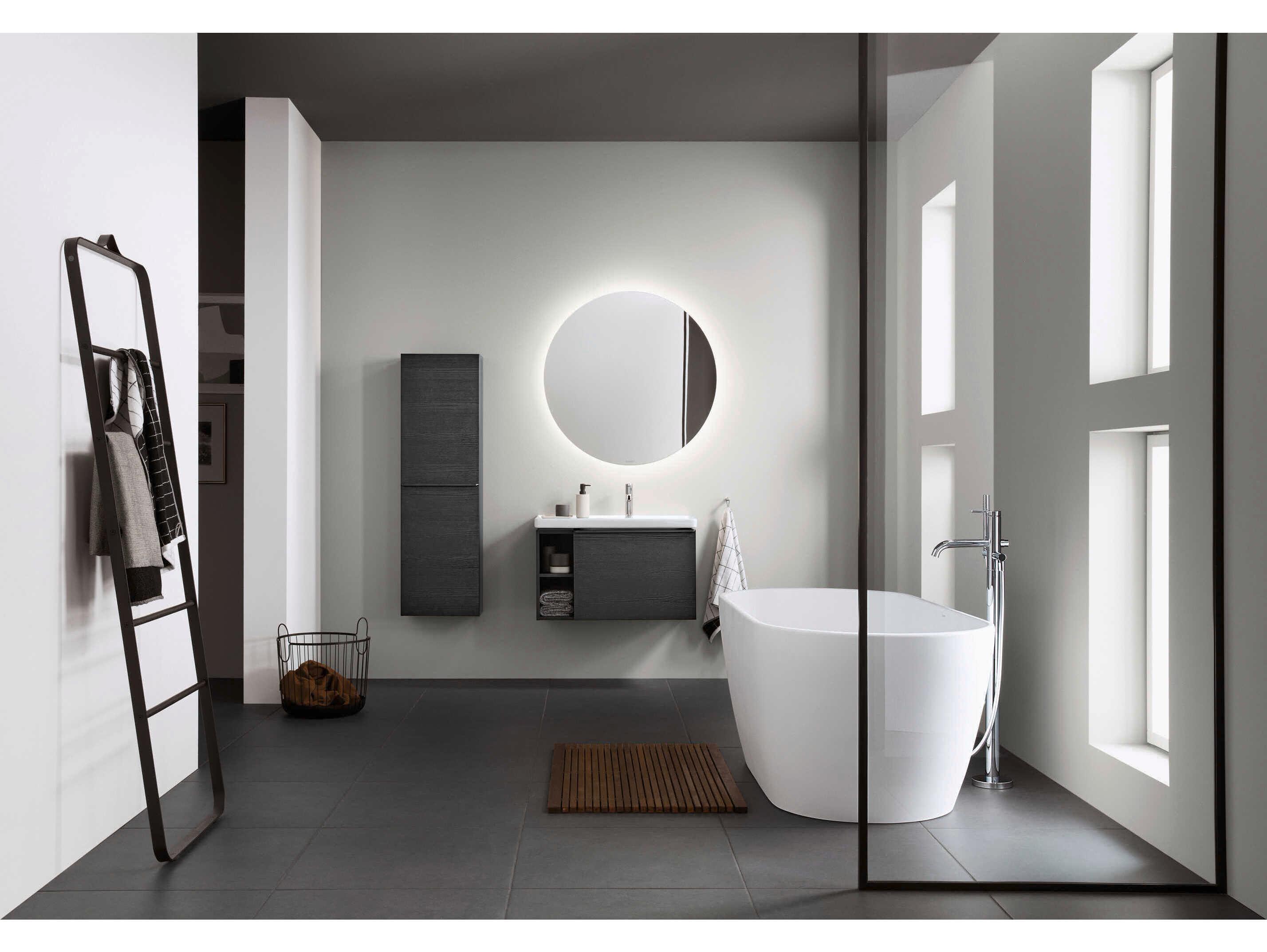 Duravit D_Neo 63" Freestanding White Matt Bathtub