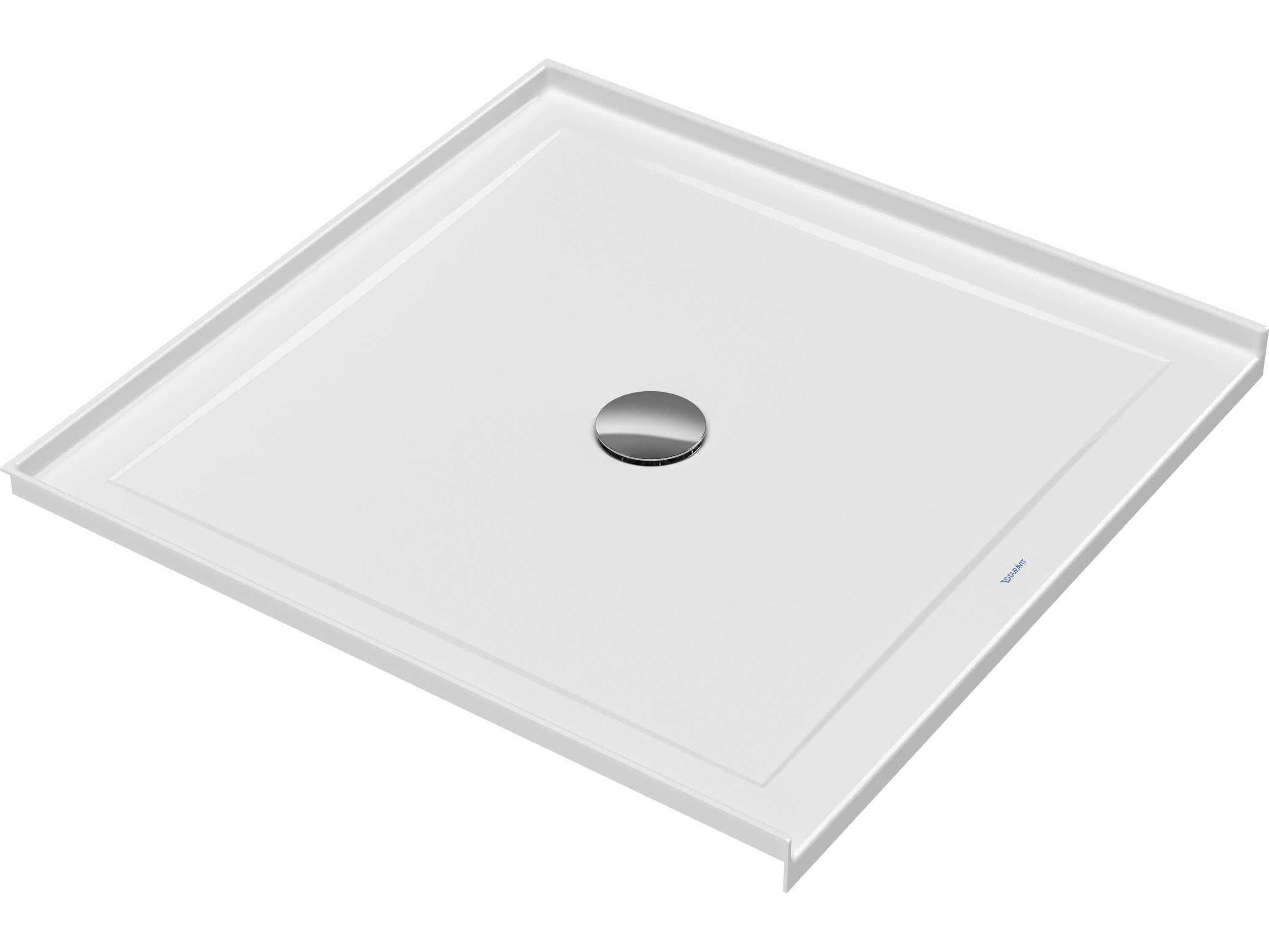 Duravit Architec 36'' White Acrylic Shower Base - Centered drain