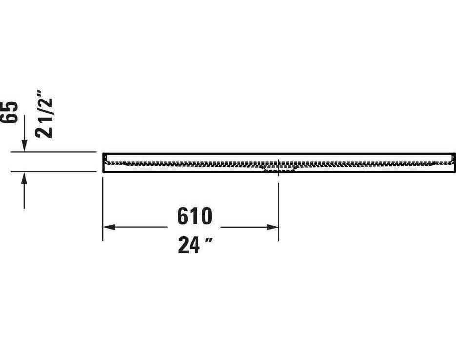 Duravit Architec 48''x 30'' White Acrylic Shower Base - Centered drain