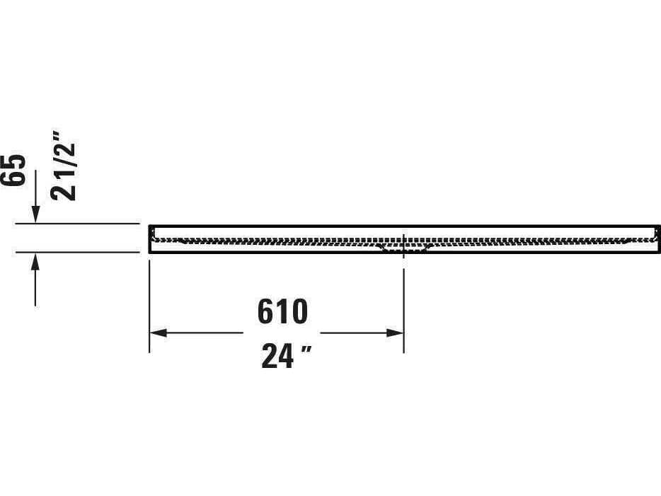 Duravit Architec 48''x 36'' White Acrylic Shower Base - Centered drain
