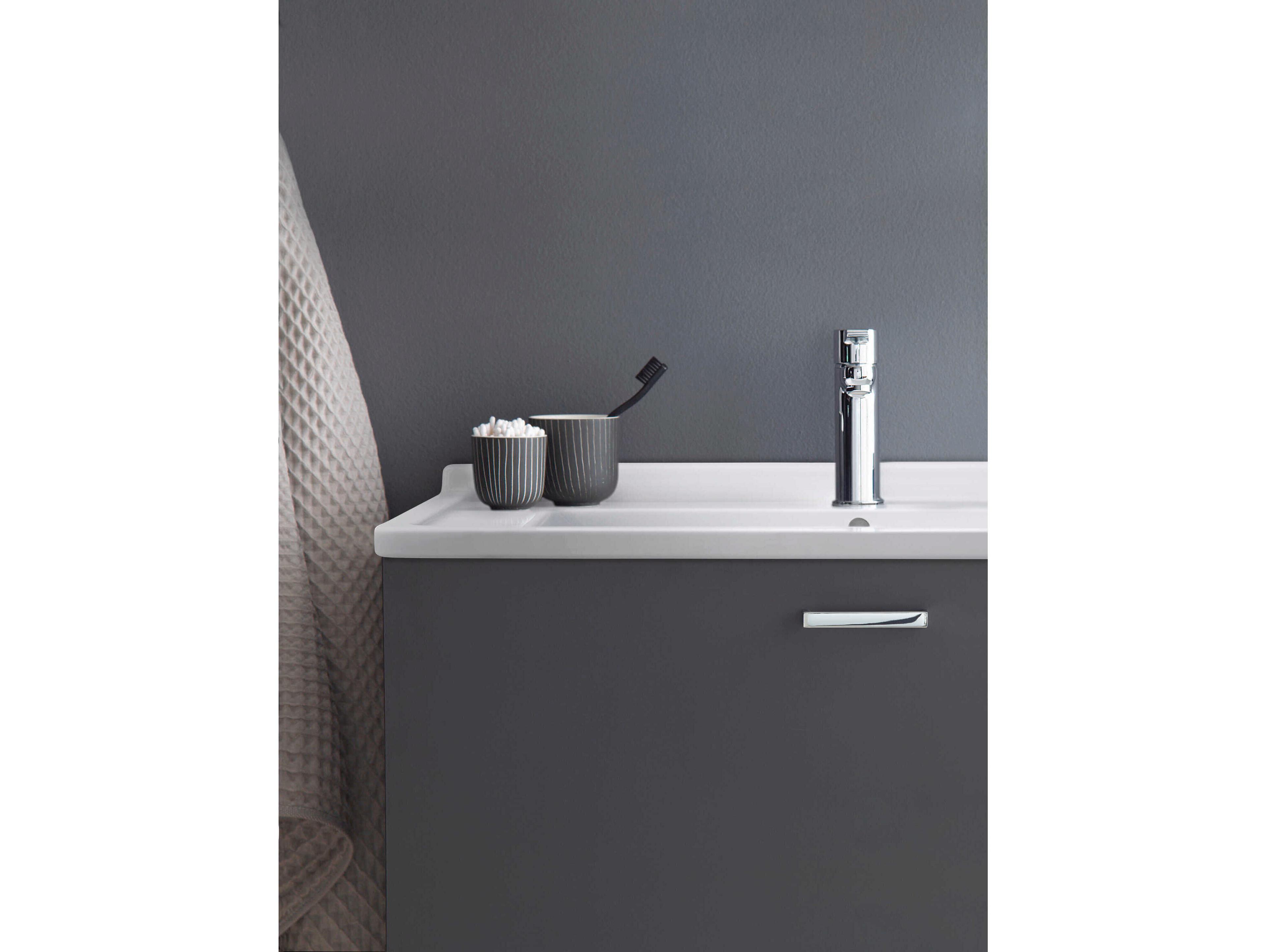 Duravit B.2 item 7'' Chrome High Gloss Single Hole Faucet - Drain Kit Not Included