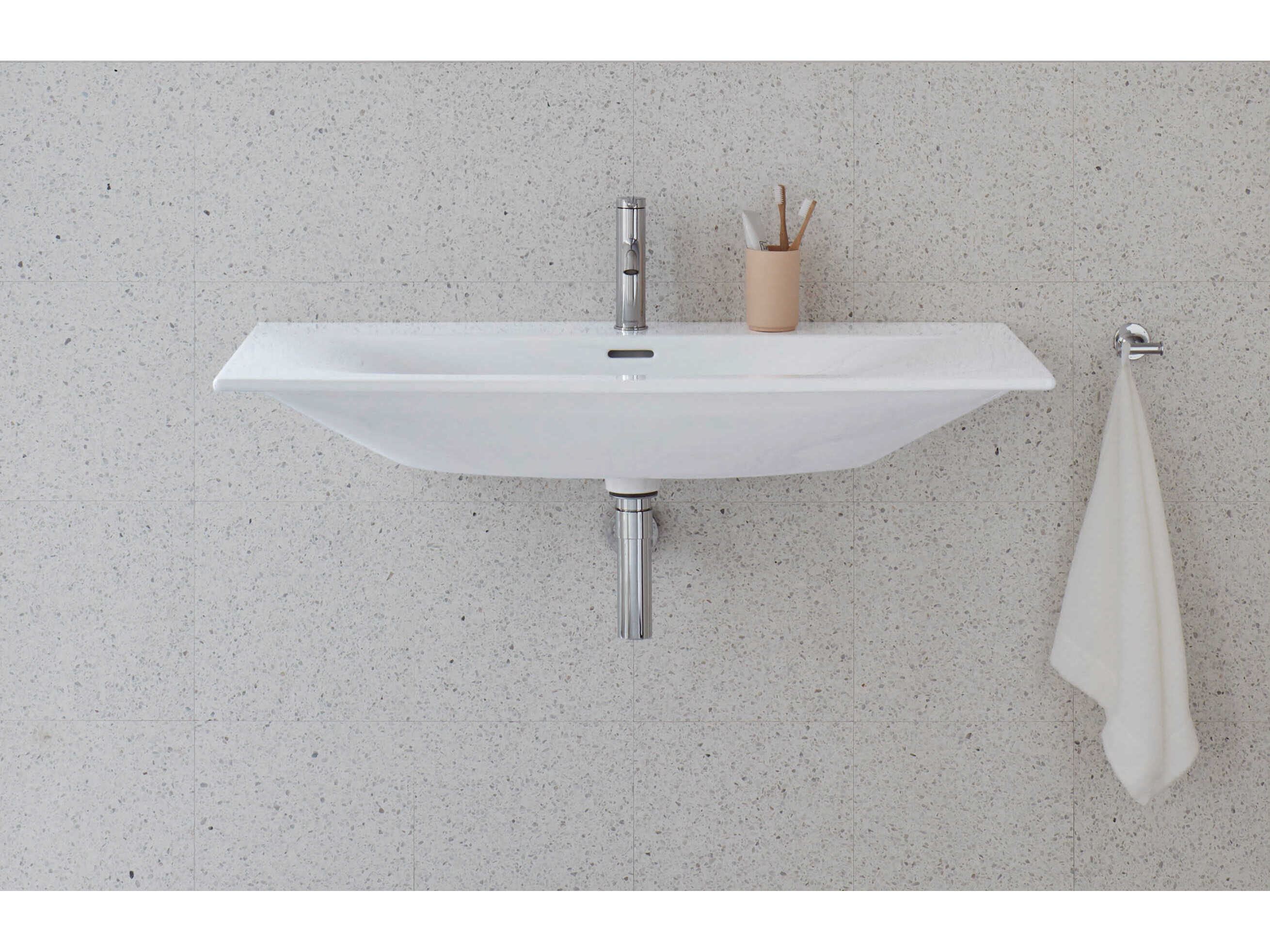 Duravit C.1 6'' Single Hole Faucet - Drain Included