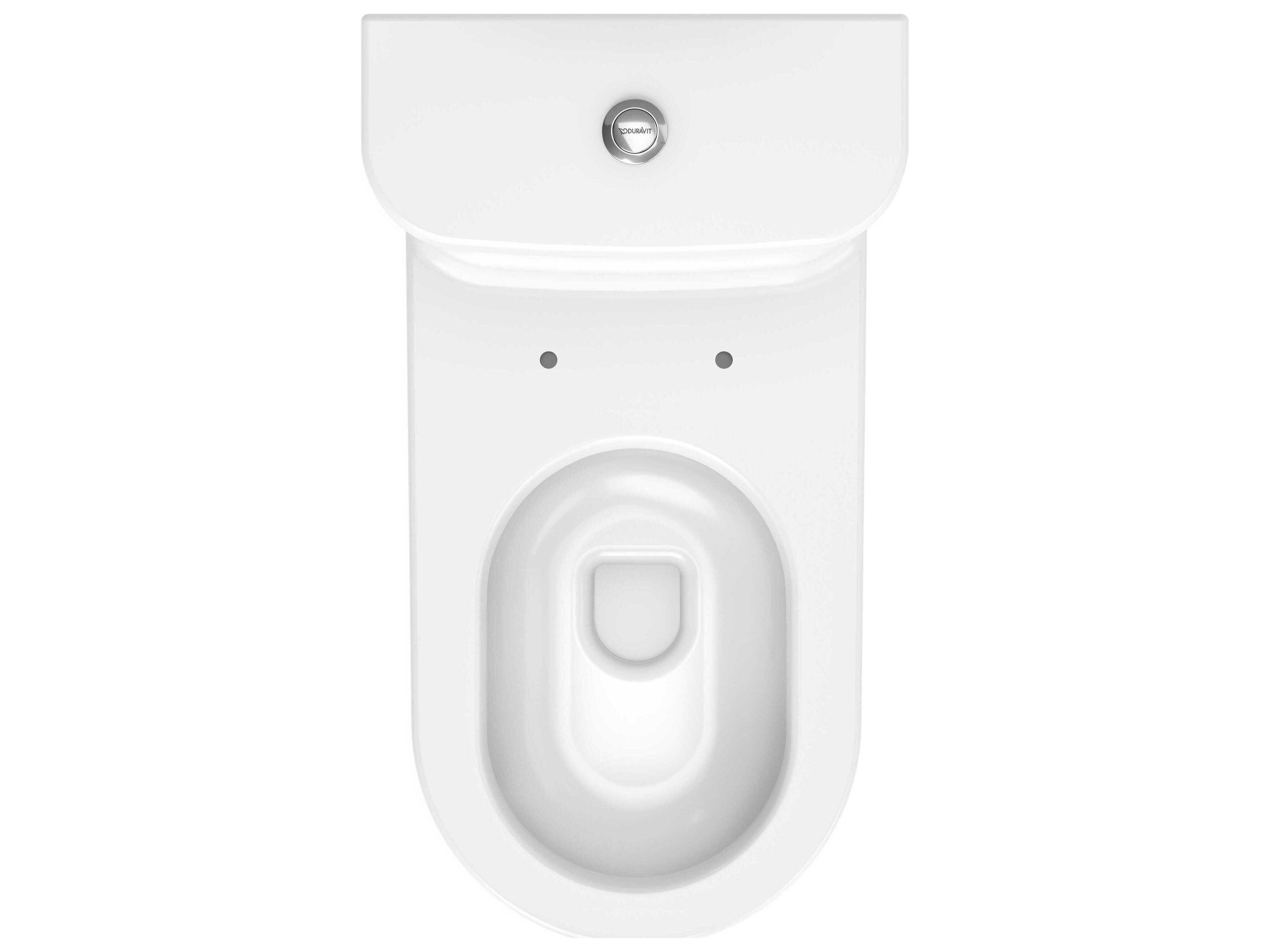 Duravit Darling 16'' Ceramic White One-Piece Floor-Mounted Toilet