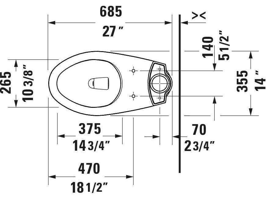 Duravit D-neo Pro Series 16'' Two-Piece White Toilet