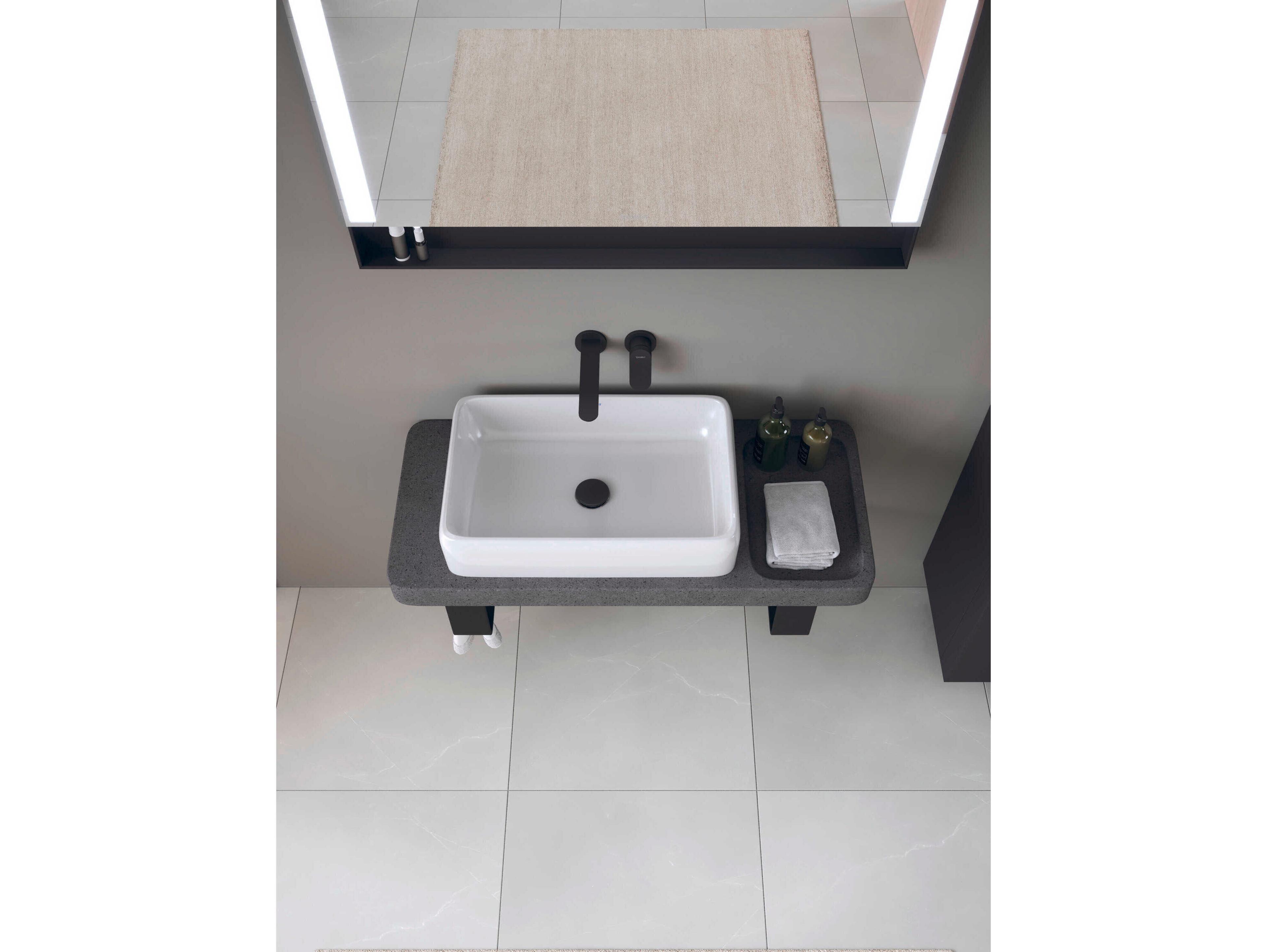 Duravit Qatego 39'' Lavica Stone Console and Sink
