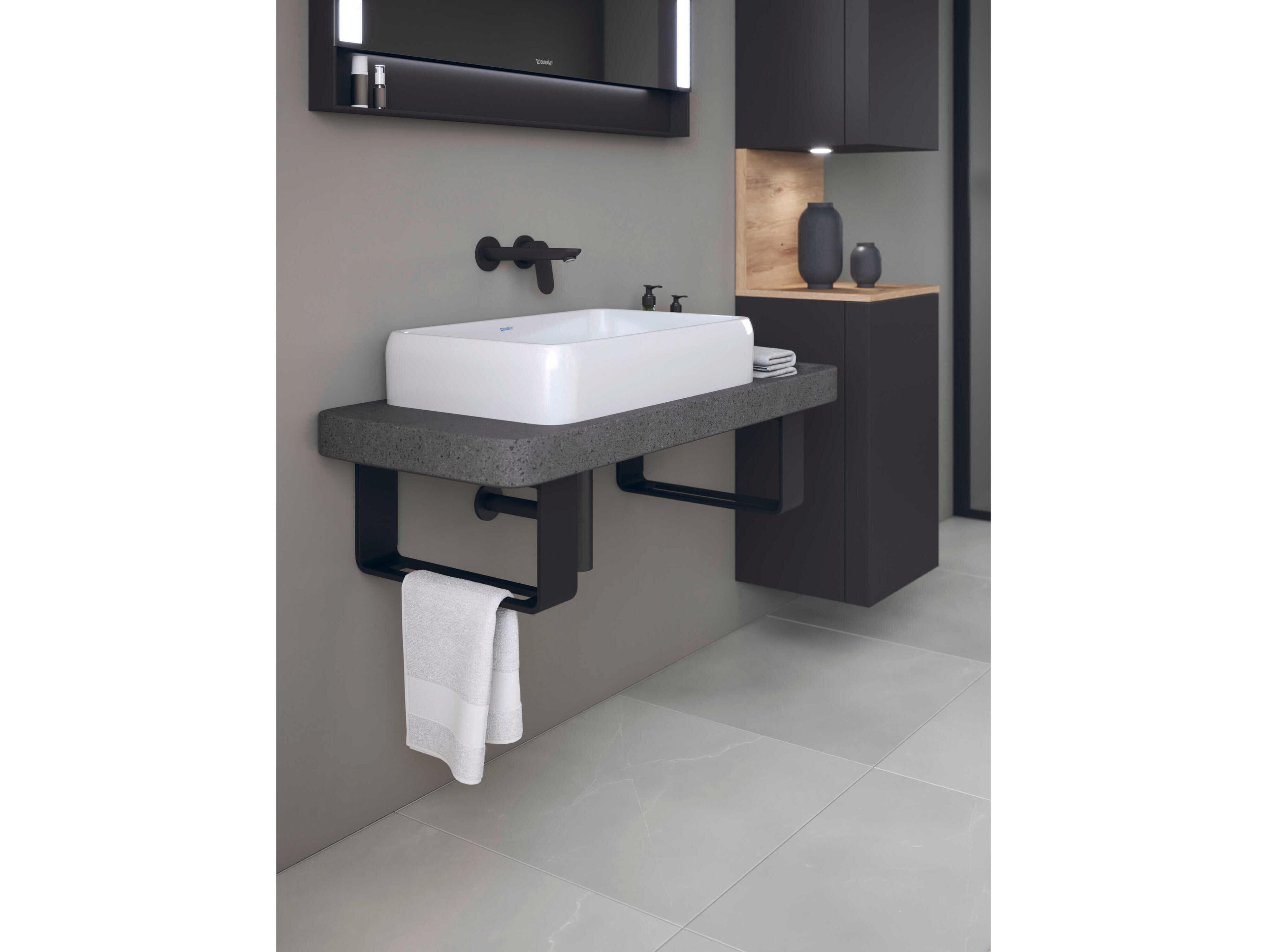 Duravit Qatego 39'' Lavica Stone Console and Sink