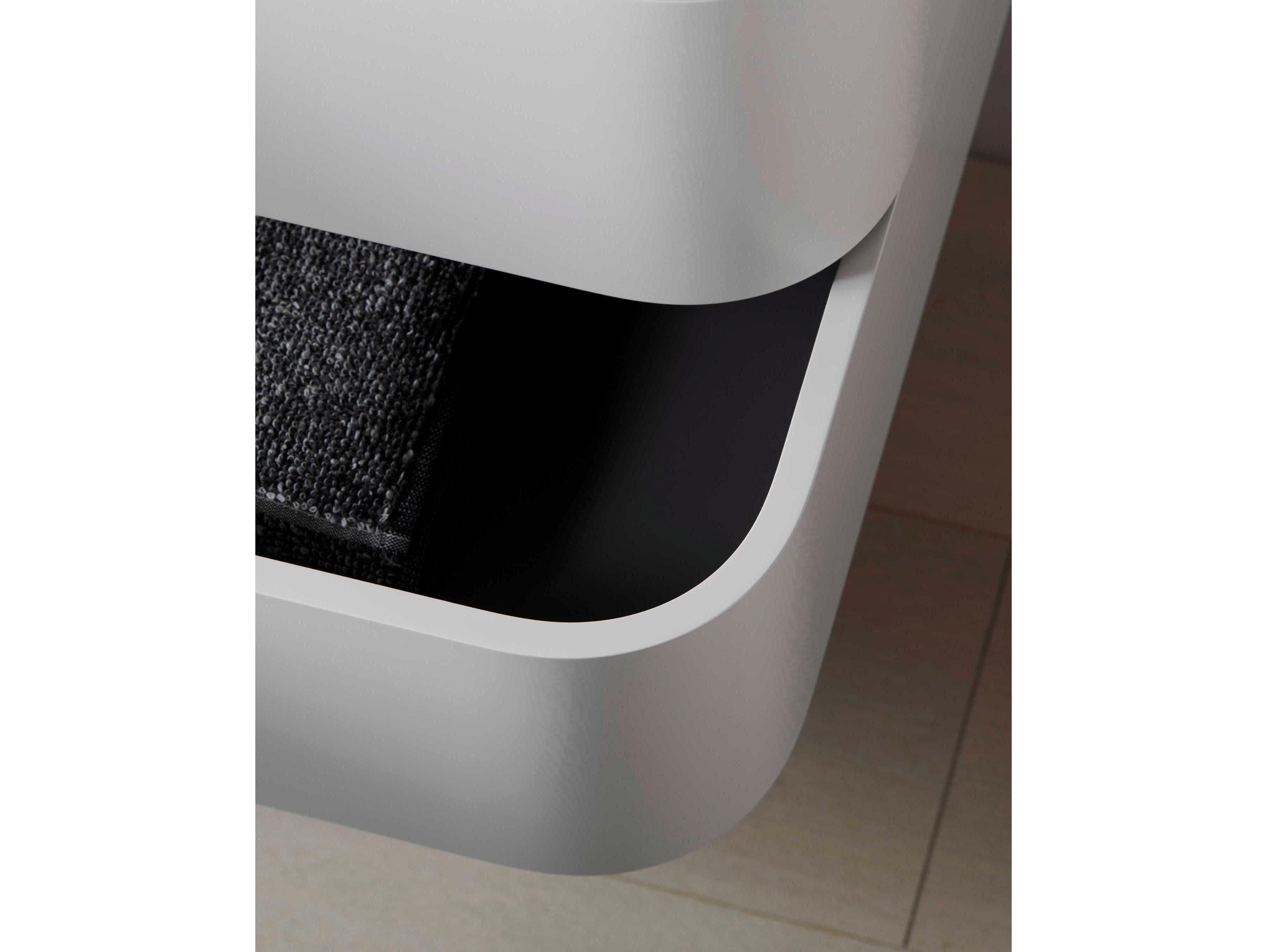 Duravit Happy D.2 38'' White Satin Matt Wall-Mounted Set of Sink and Vanity with 1 Faucet Hole