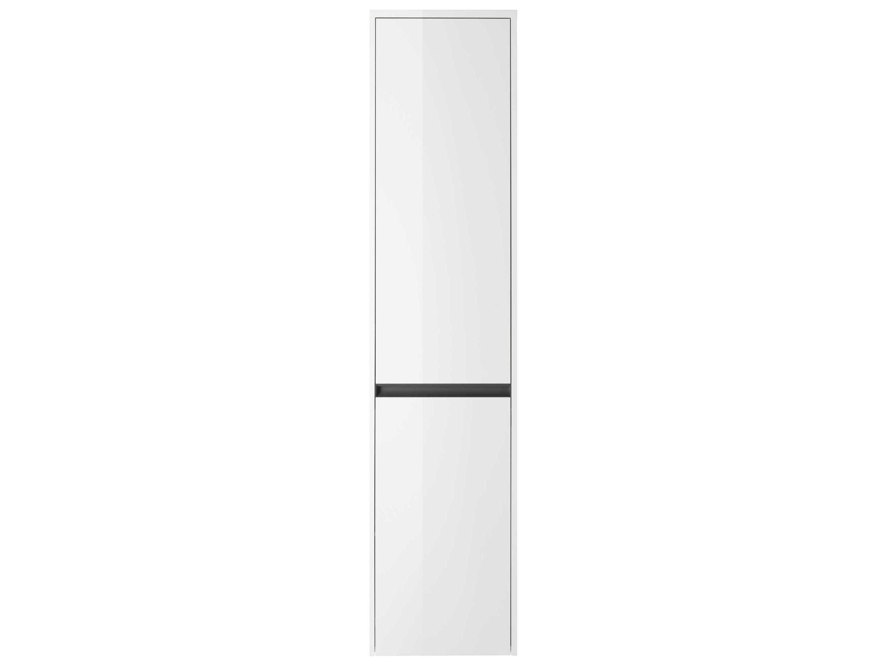 Duravit Ketho.2 16'' White High Gloss Wall-Mounted Cabinet - Right-Hand Hinge