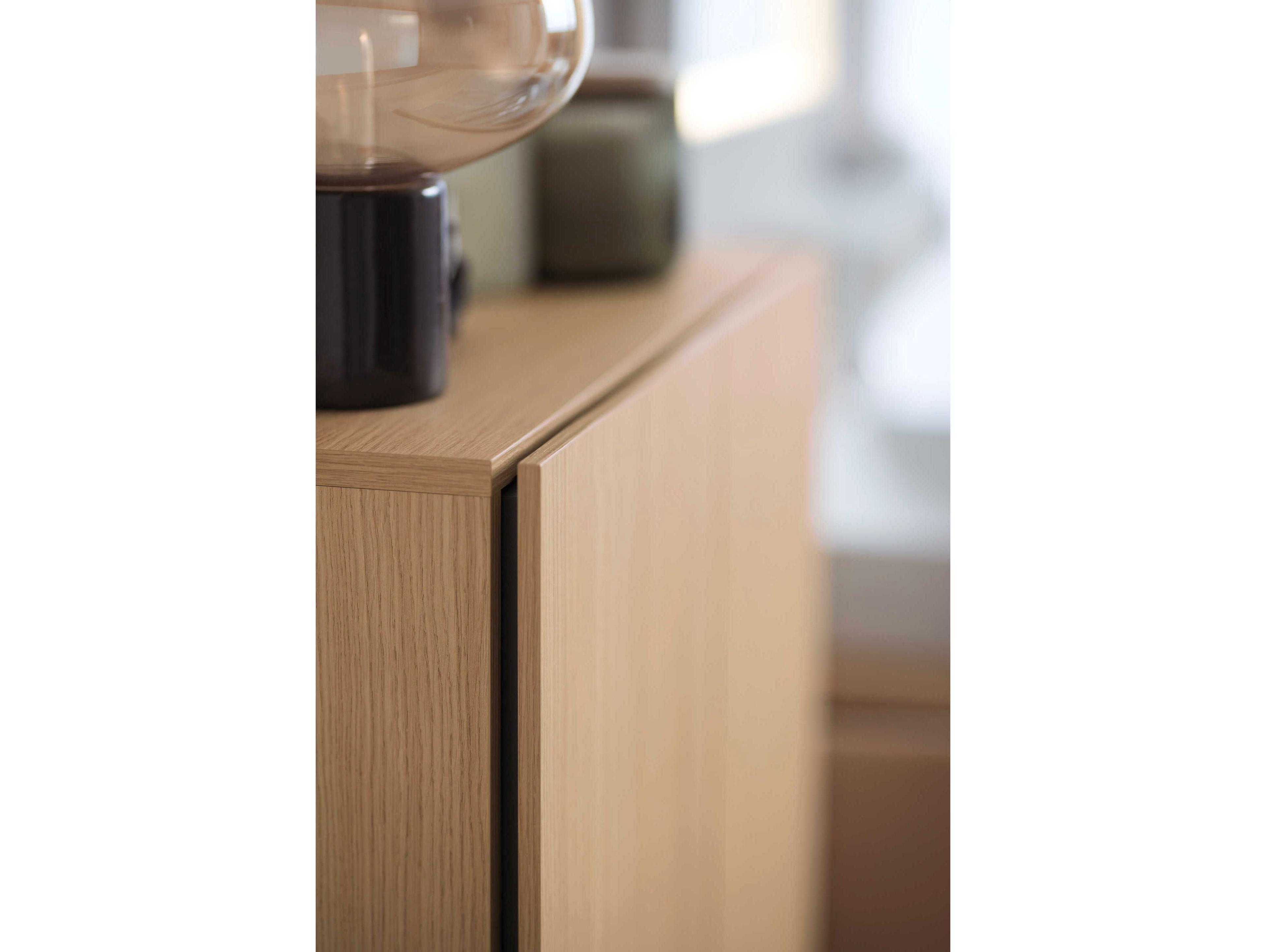 Duravit L-cube 28'' Natural Oak Matt Wall-Mounted Cabinet