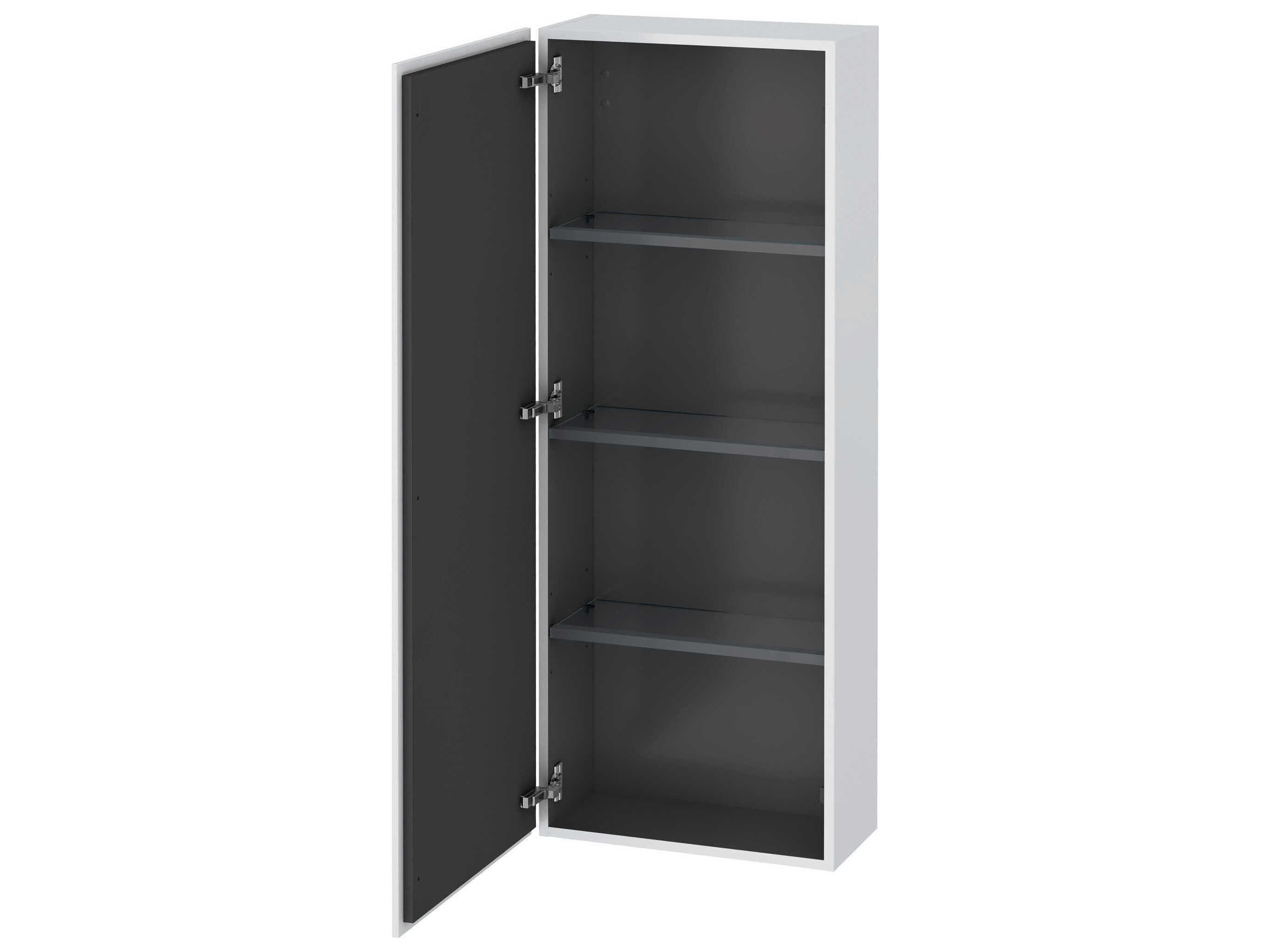 Duravit L-cube 20'' White Matt Wall-Mounted Cabinet - Left-Hand Hinge