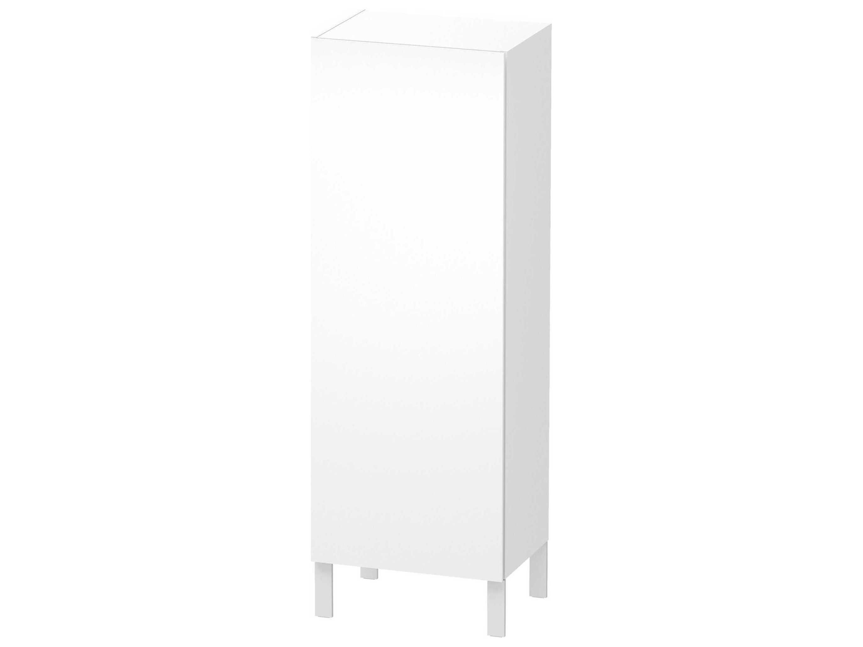 Duravit L-cube 20'' White Matt Wall-Mounted Cabinet - Left-Hand Hinge