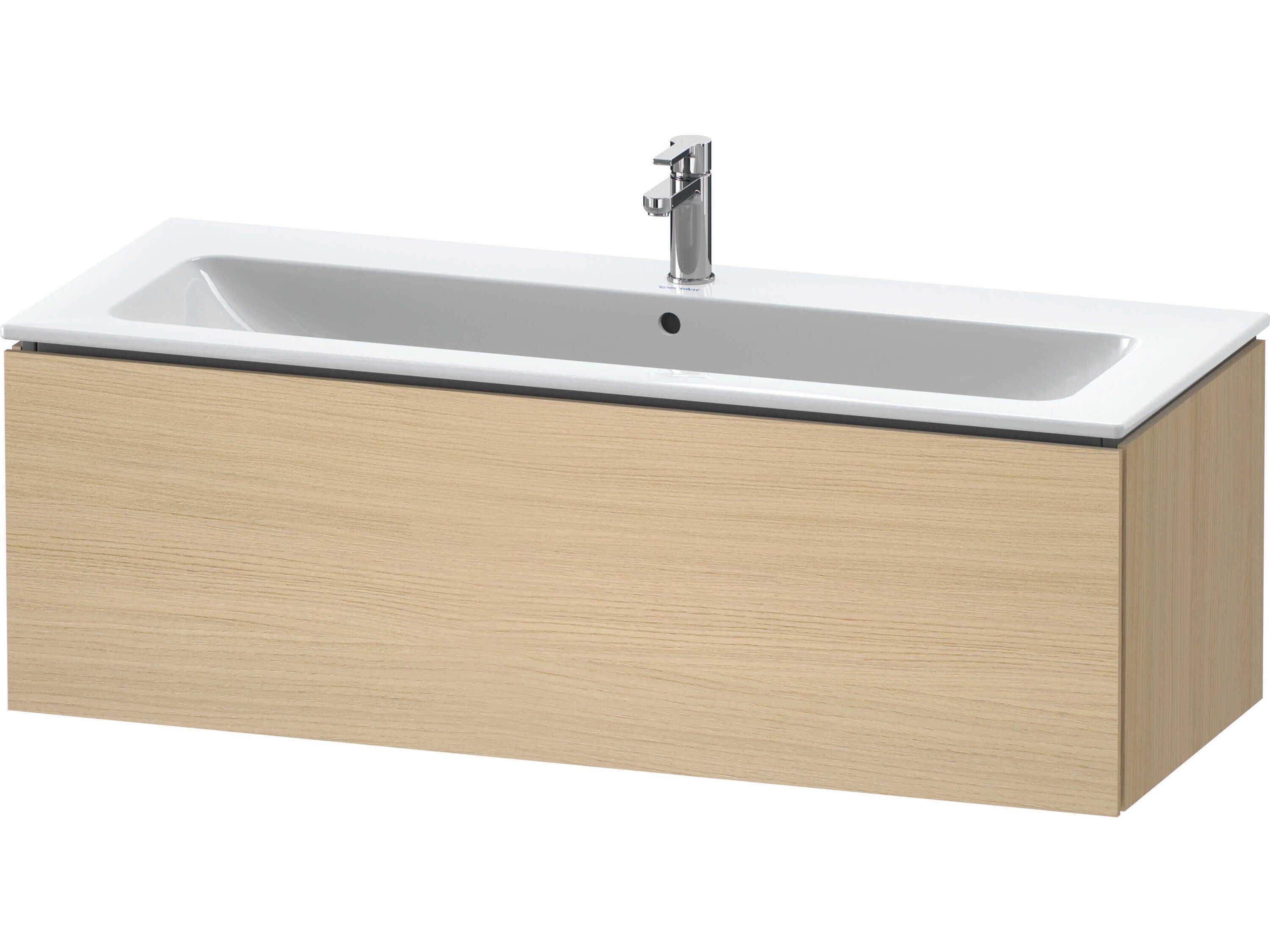 Duravit L-cube 48'' Mediterranean Oak Matt Wall-Mounted Vanity Unit