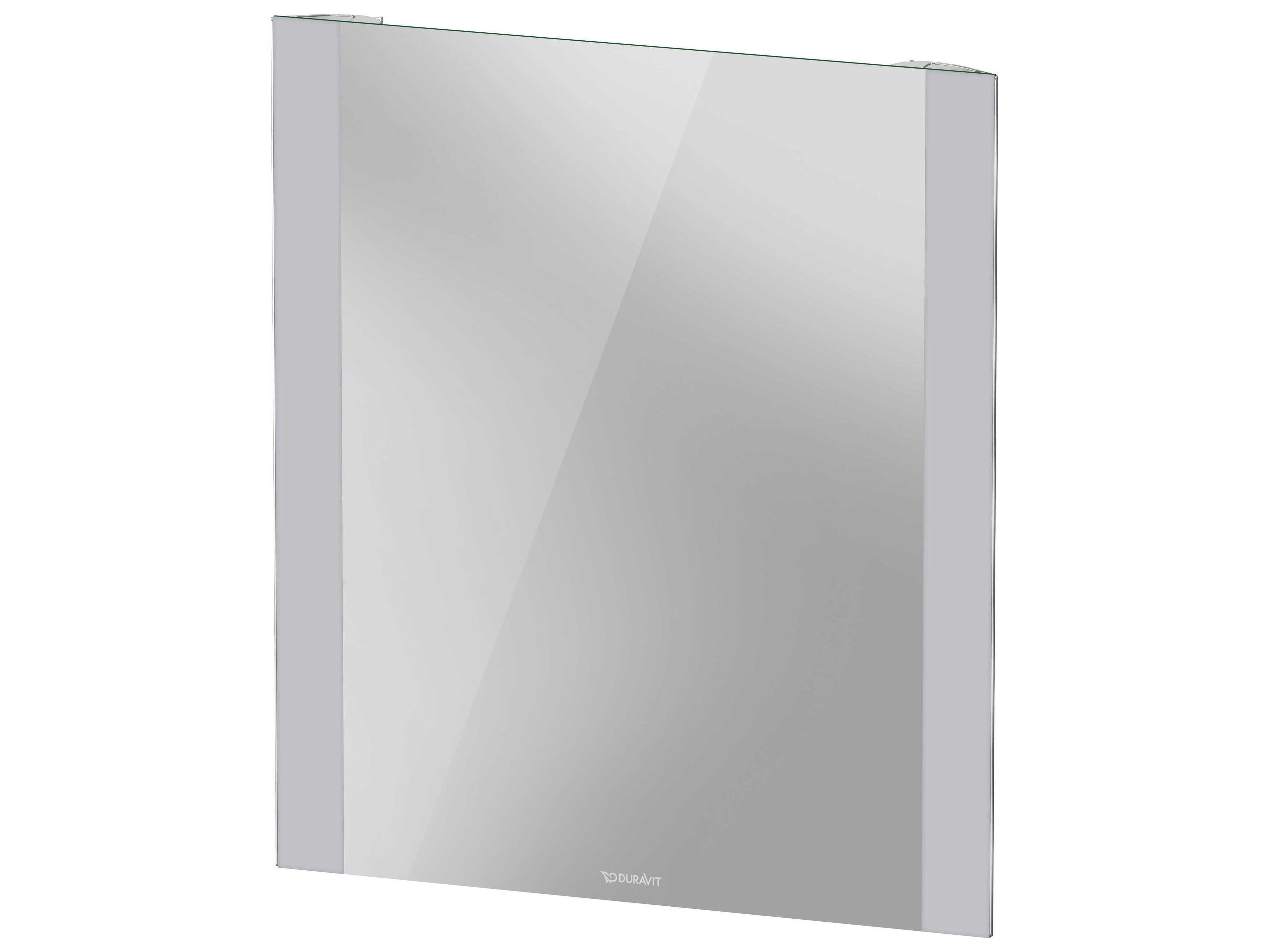 Duravit Light & Mirror 24'' White Matt  Side-Edge Lighting LED Mirror - With Wall Switch Control