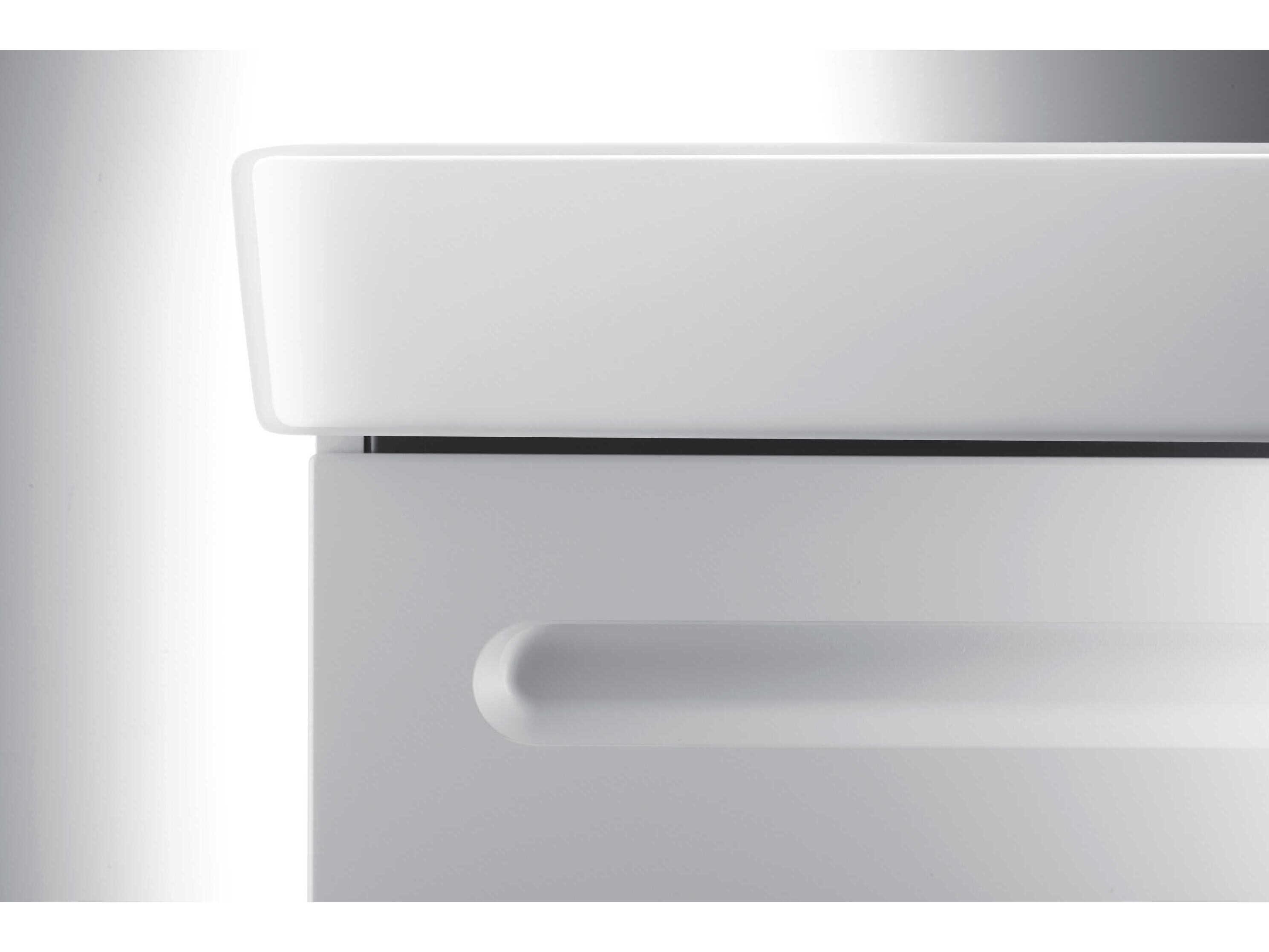 Duravit Duravit No.1 14'' White Matt Wall-Mounted Vanity - Right Hinge