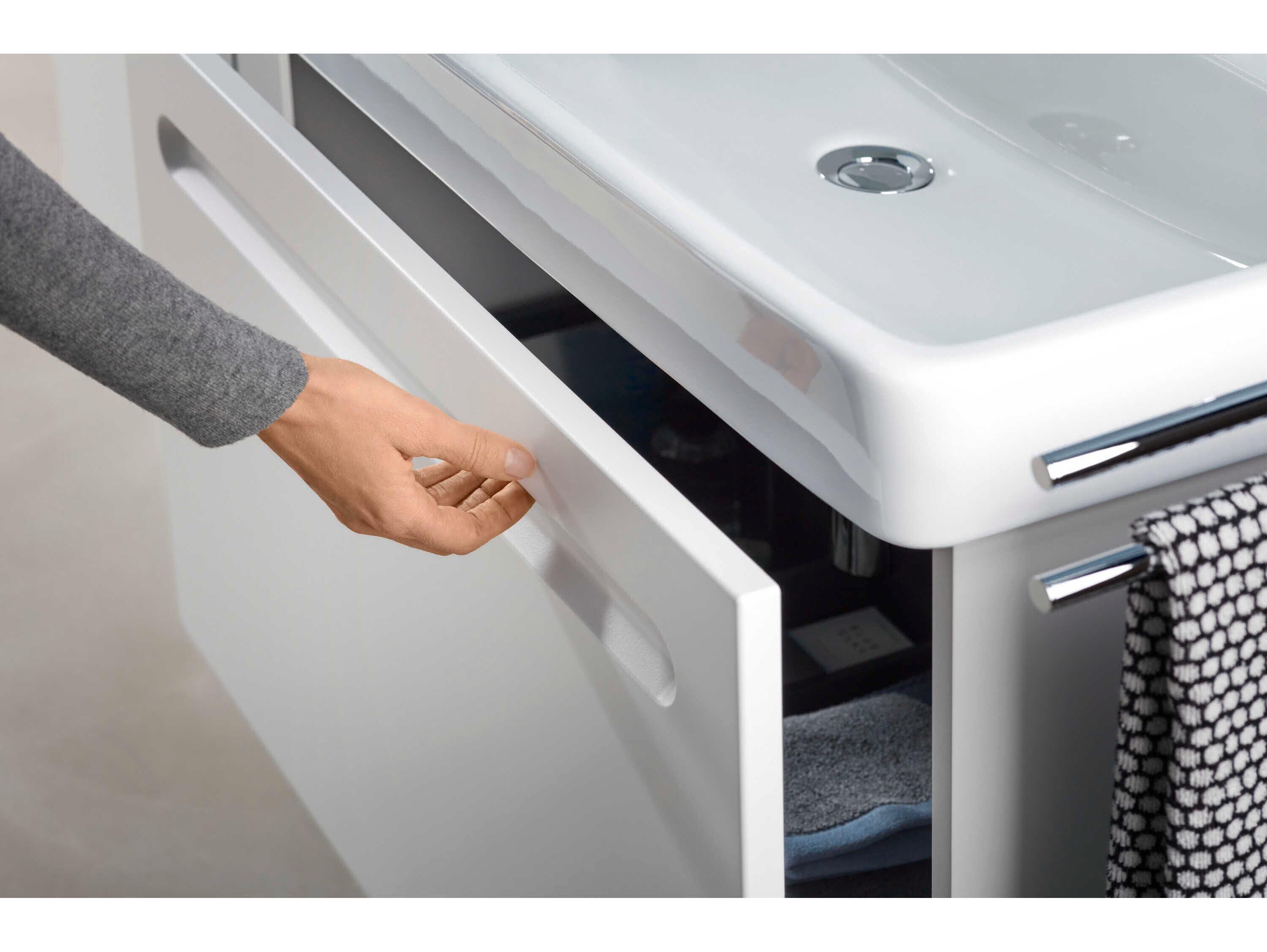 Duravit Duravit No.1 23'' White Matt Wall-Mounted Vanity