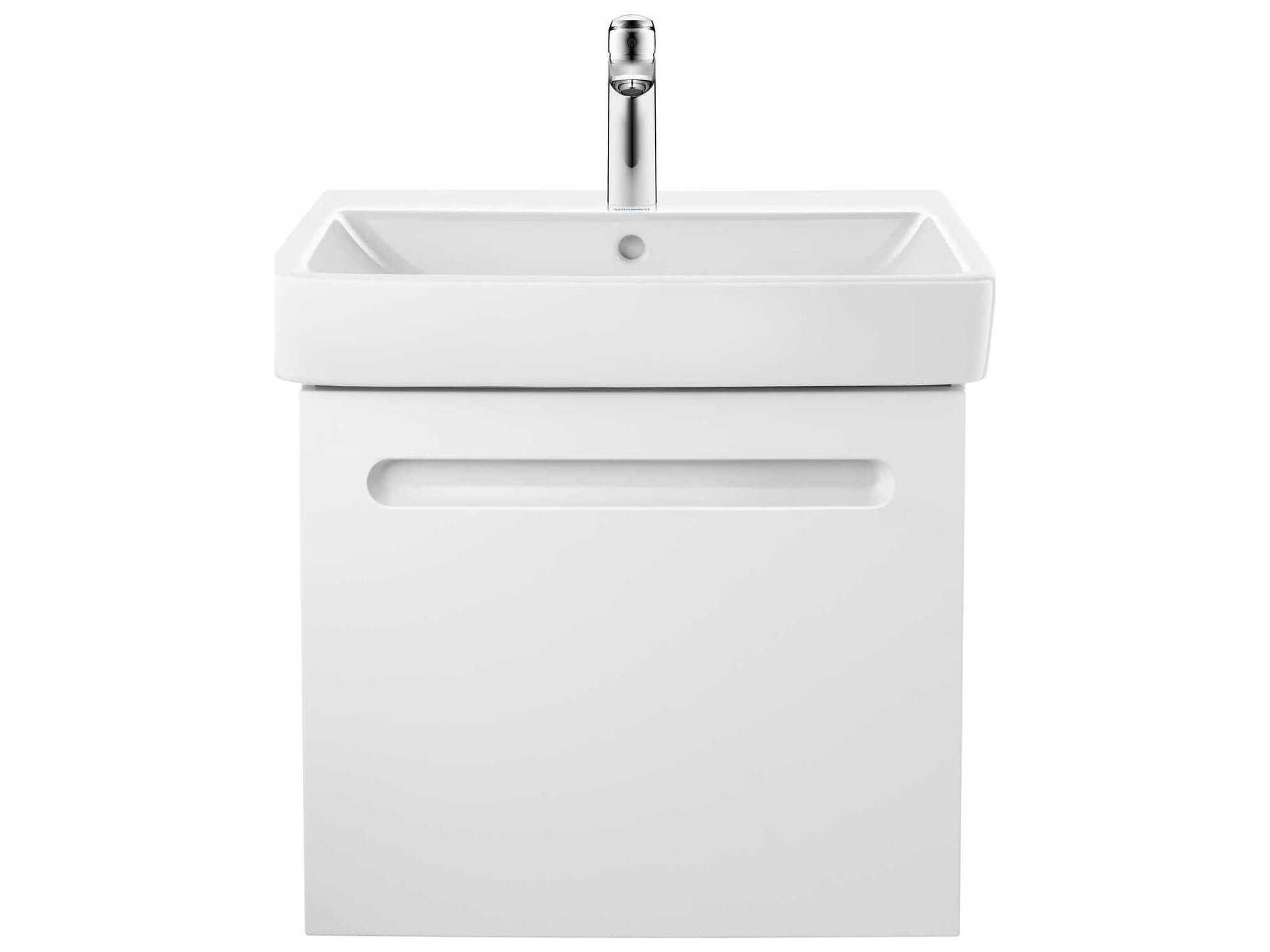 Duravit Duravit No.1 23'' White Matt Wall-Mounted Vanity