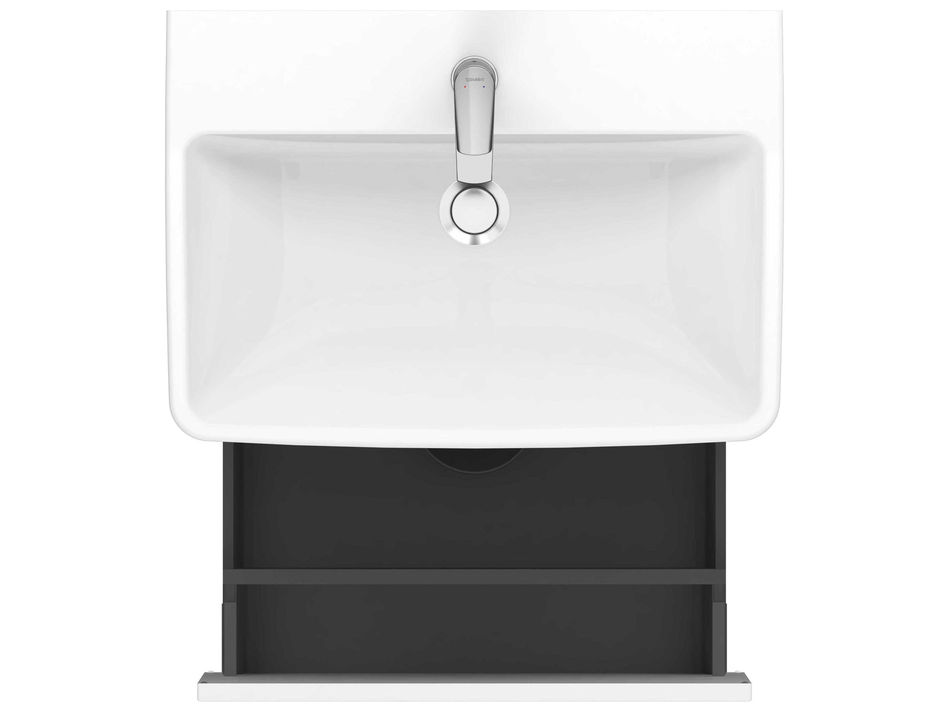 Duravit Duravit No.1 23'' White Matt Wall-Mounted Vanity