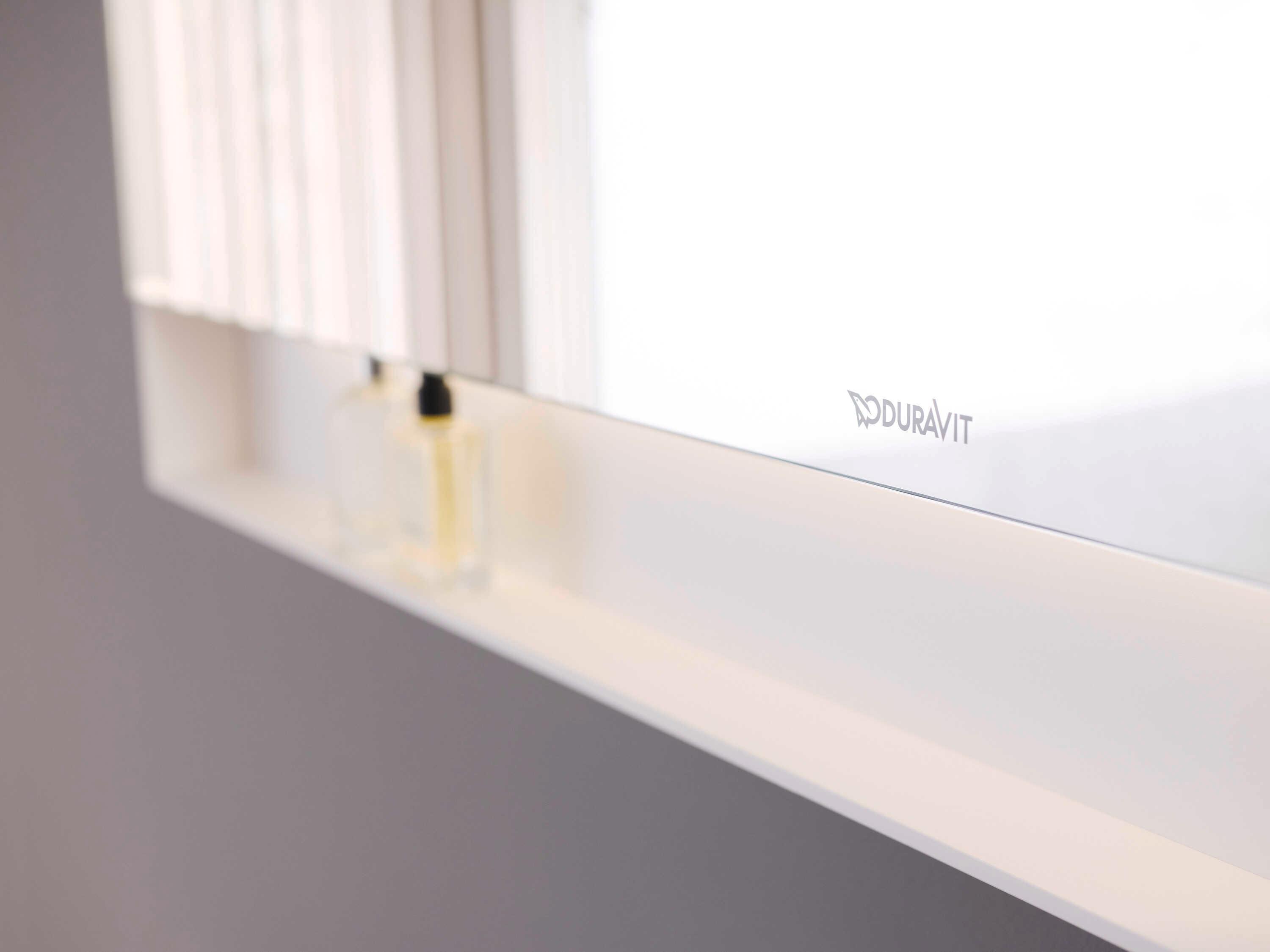 Duravit Qatego 24'' White Matt Wall Mirror