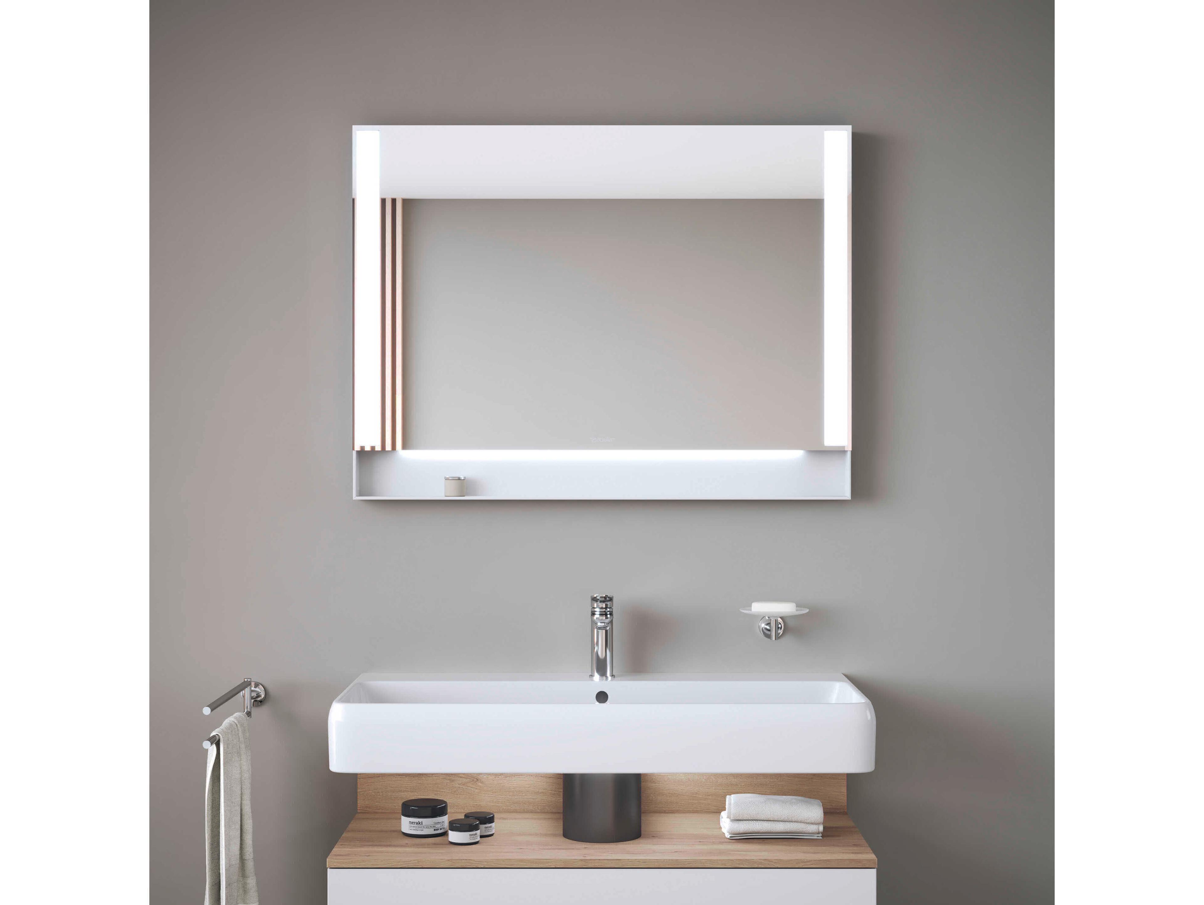Duravit Qatego 39'' White Matt Wall Mirror