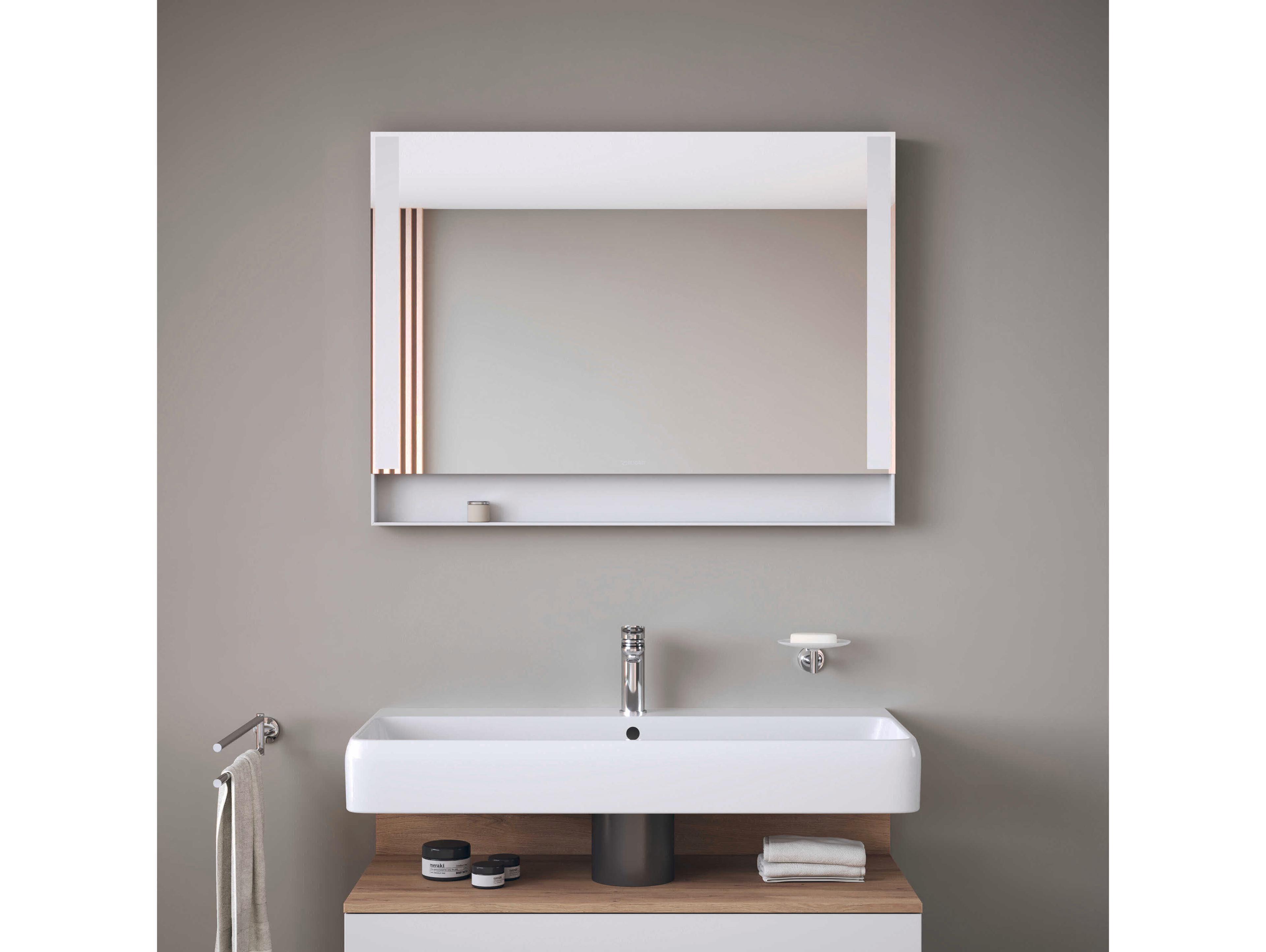 Duravit Qatego 39'' White Matt Wall Mirror
