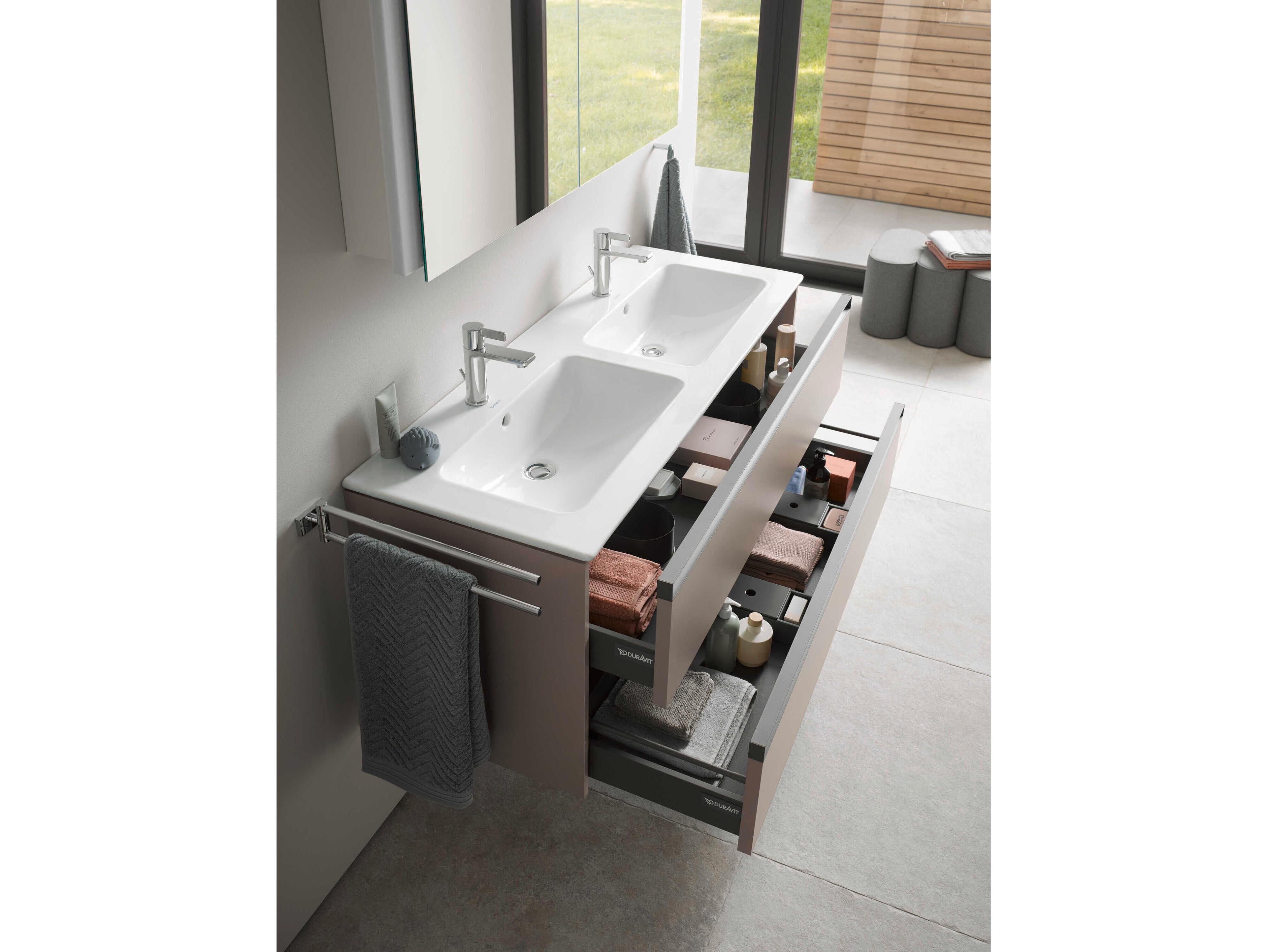 Duravit Furniture Accessories 5'' Composite Black Compartment