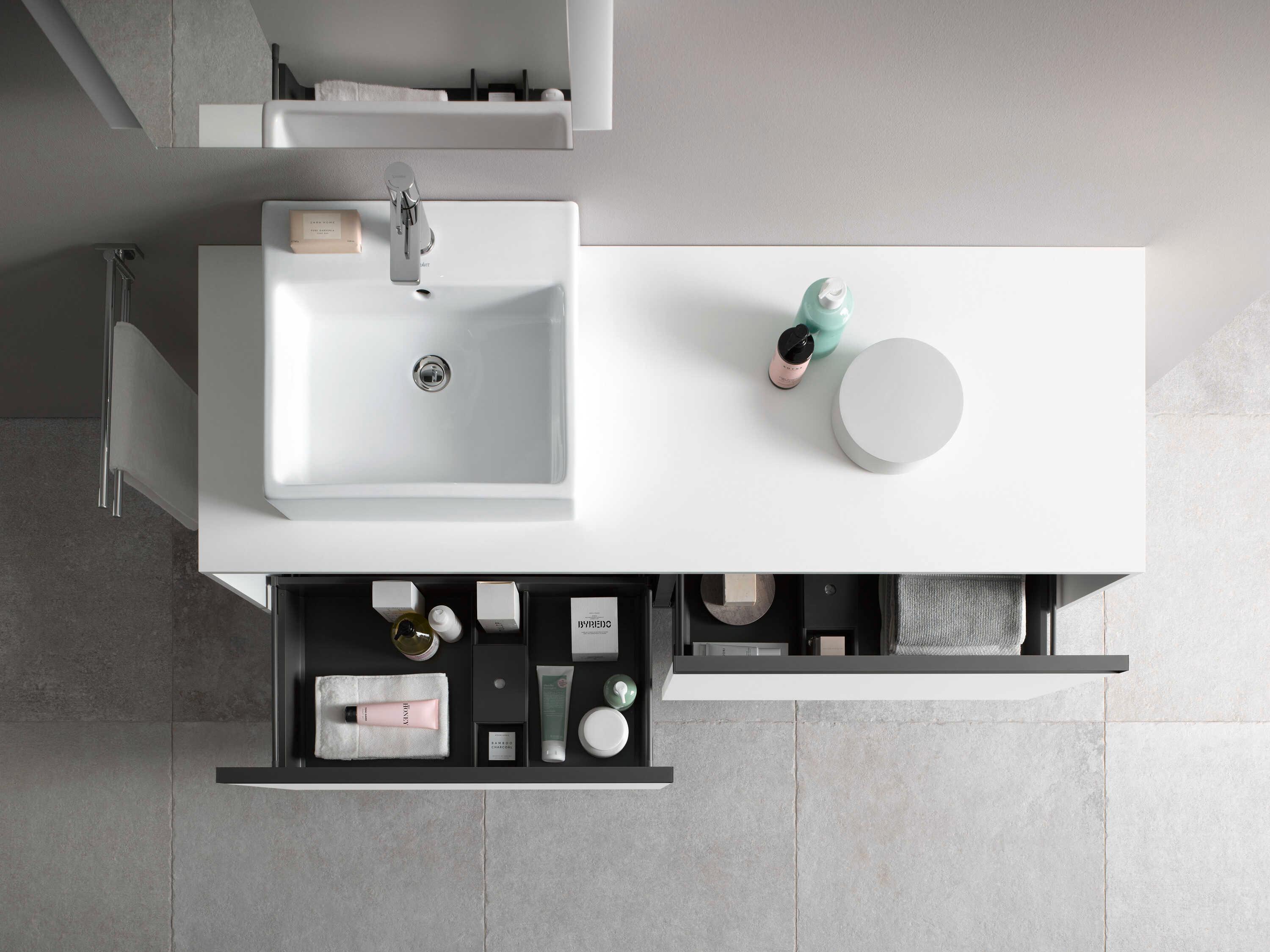 Duravit Furniture Accessories 5'' Composite Black Compartment