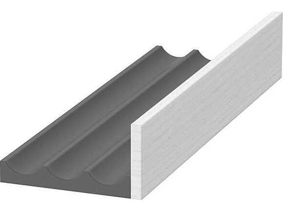 Duravit Furniture Accessories 4'' Compartment Shelf