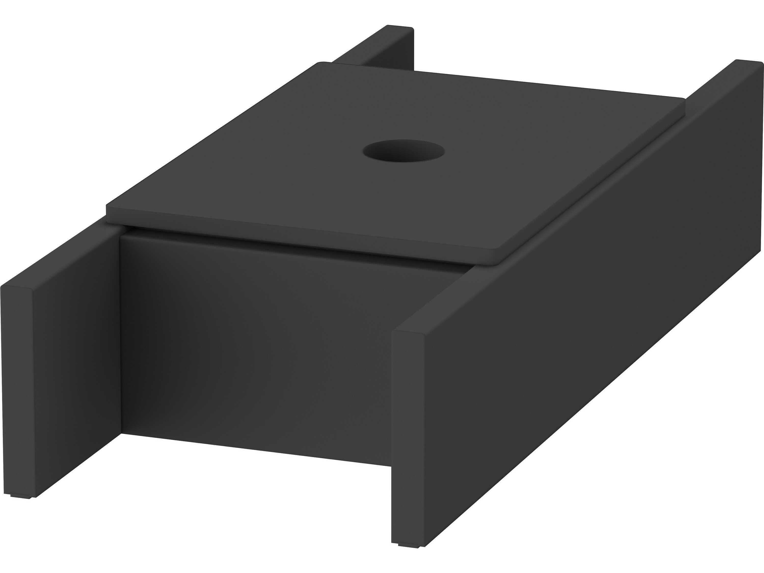 Duravit Furniture Accessories 5'' Composite Black Compartment
