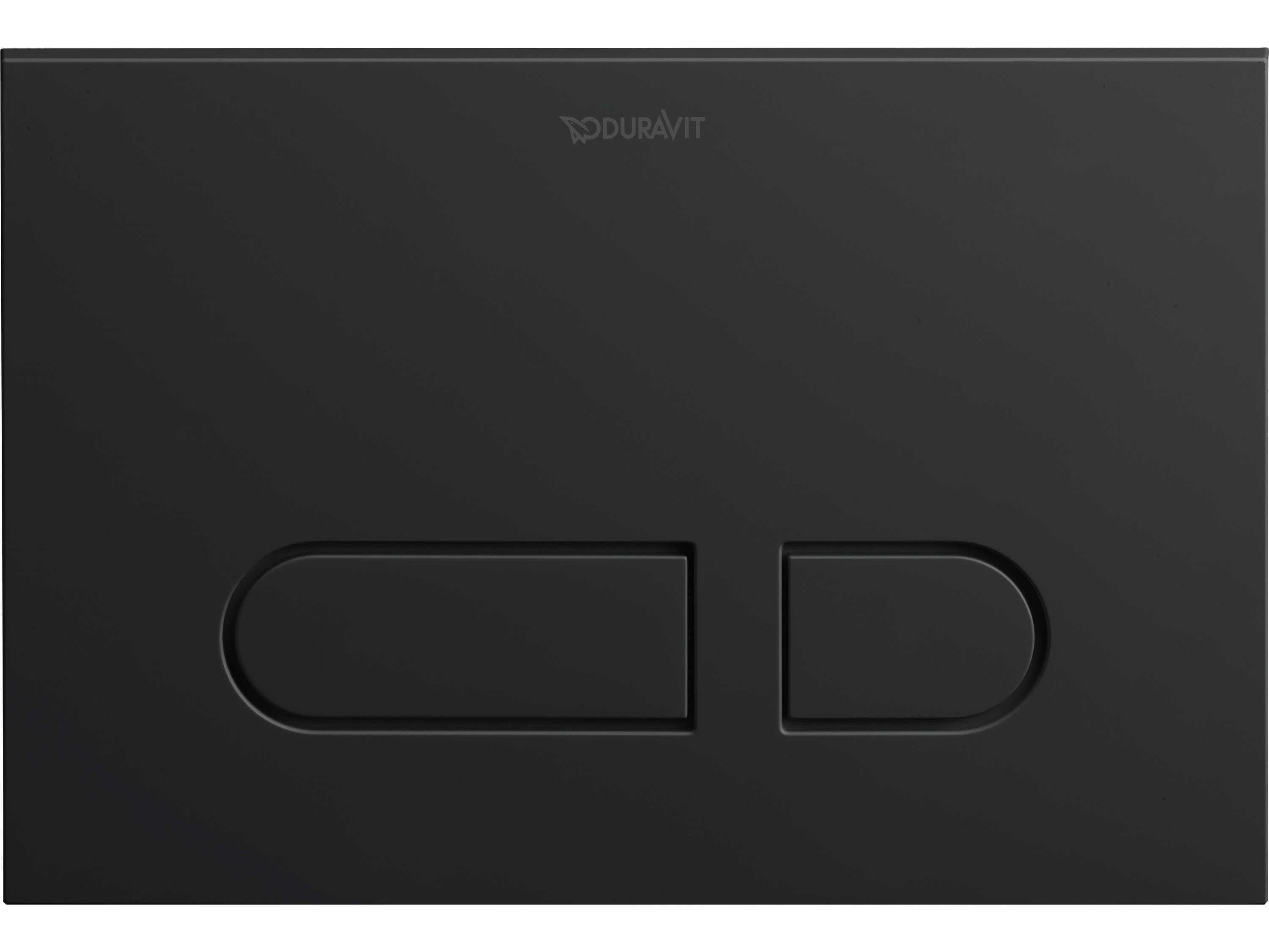 Duravit Durasystem 9'' Black Mechanical Flush Plate