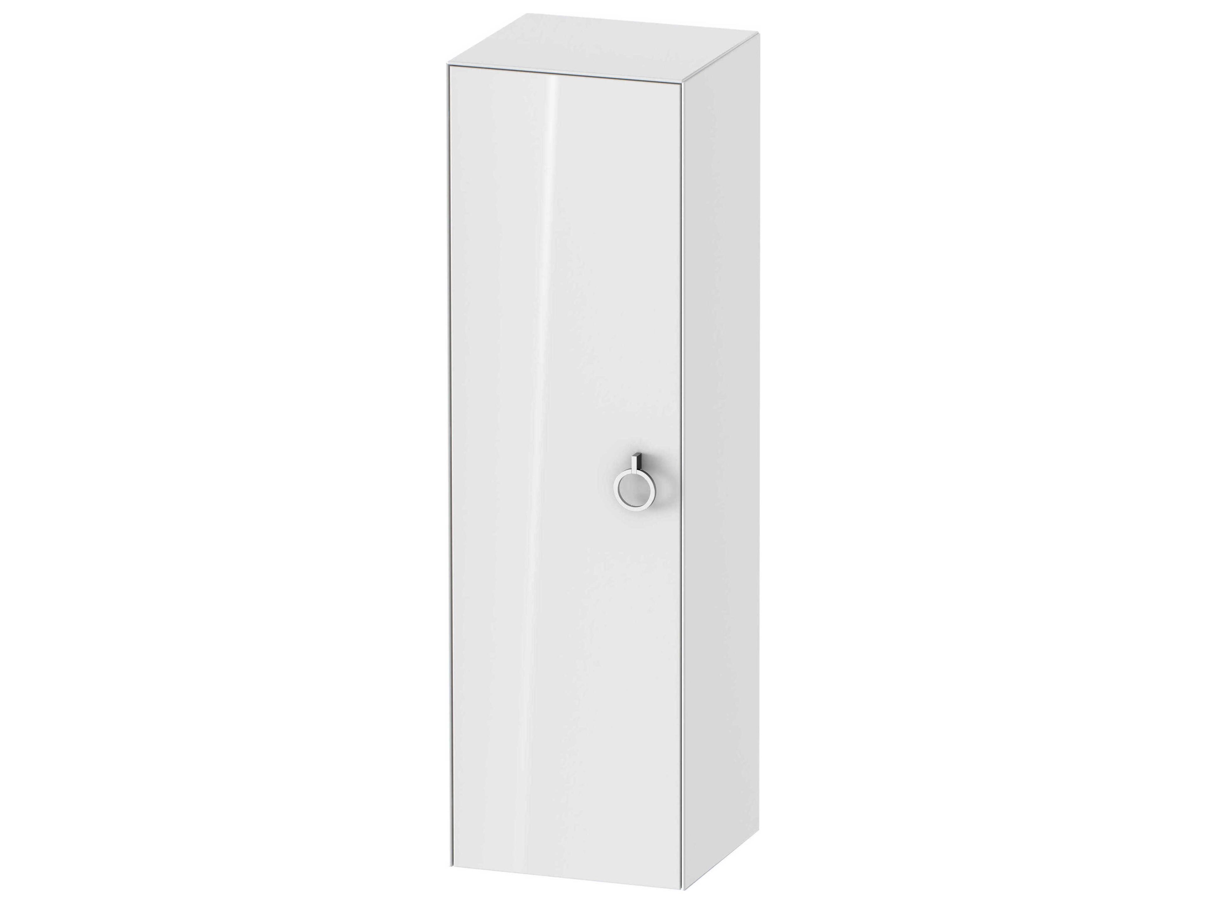 Duravit White Tulip 16'' White High Gloss Wall-Mounted Vanity Unit - Left Hand Hinge